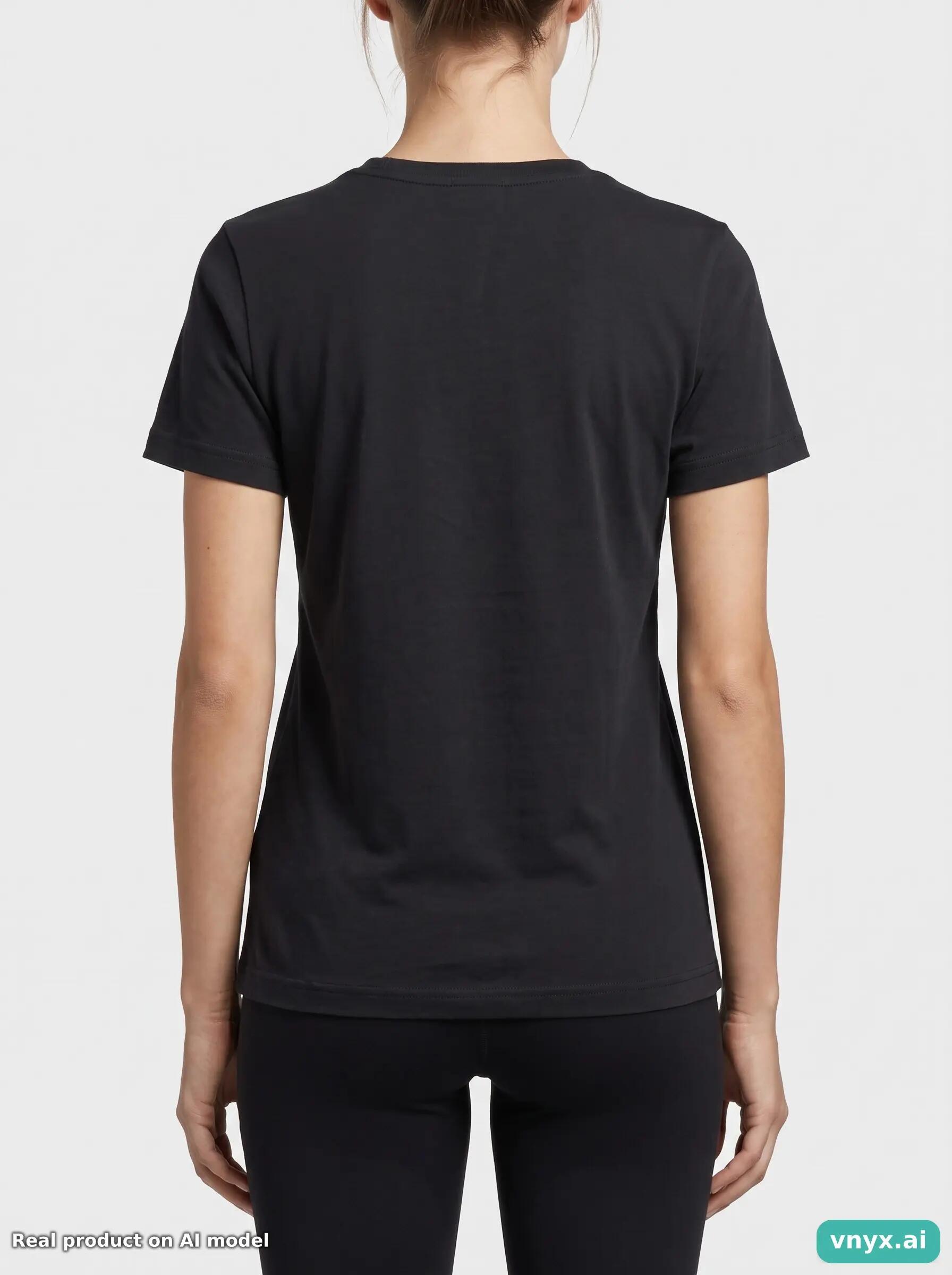 Second Life - Vintage Adidas Dark Black T-Shirt Women S 2/6