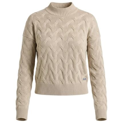 Sweter W Warkoczowy Wzór Slam Seawool Ws Damskie