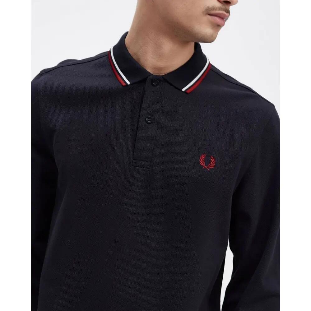 Polo de manga comprida Fred Perry Twin Tipped 3/7