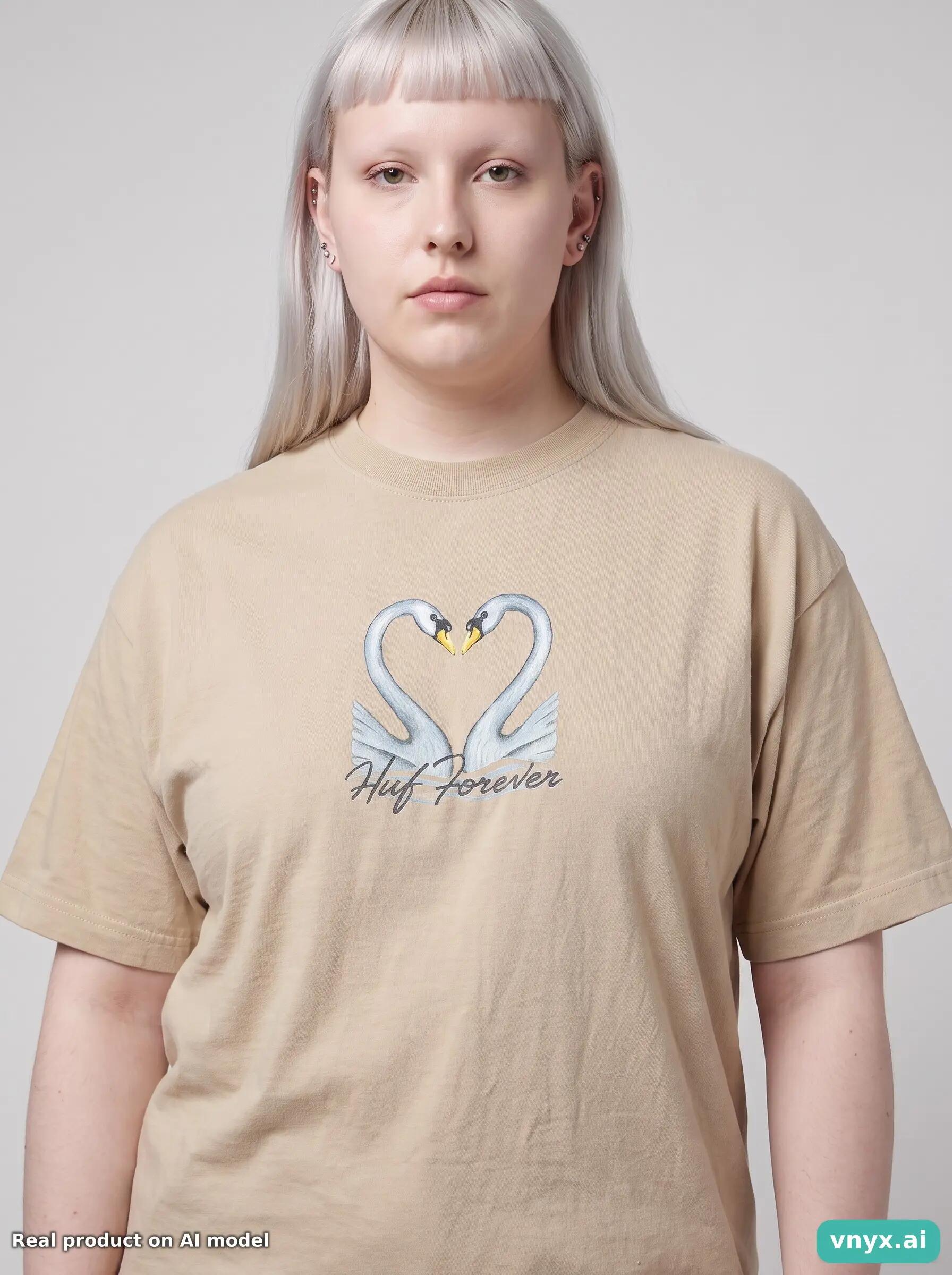Second Life - Vintage HUF Beige T-Shirt Women L 6/6