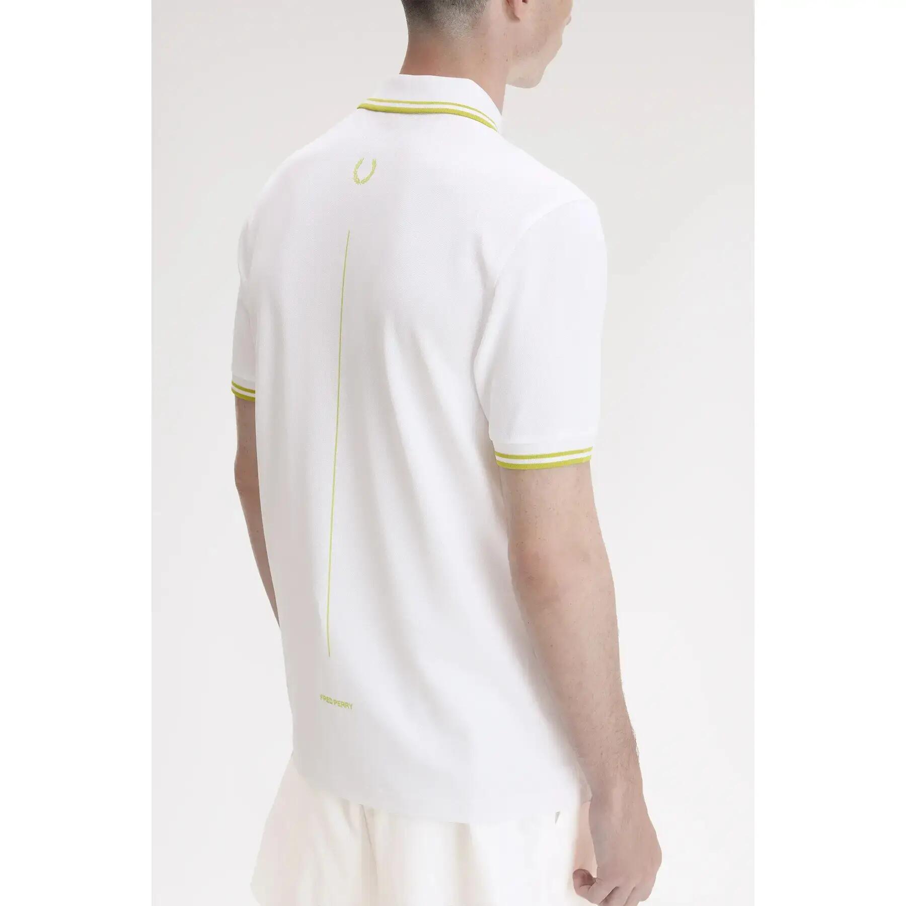 Tennis Print Polo Fred Perry 6/7