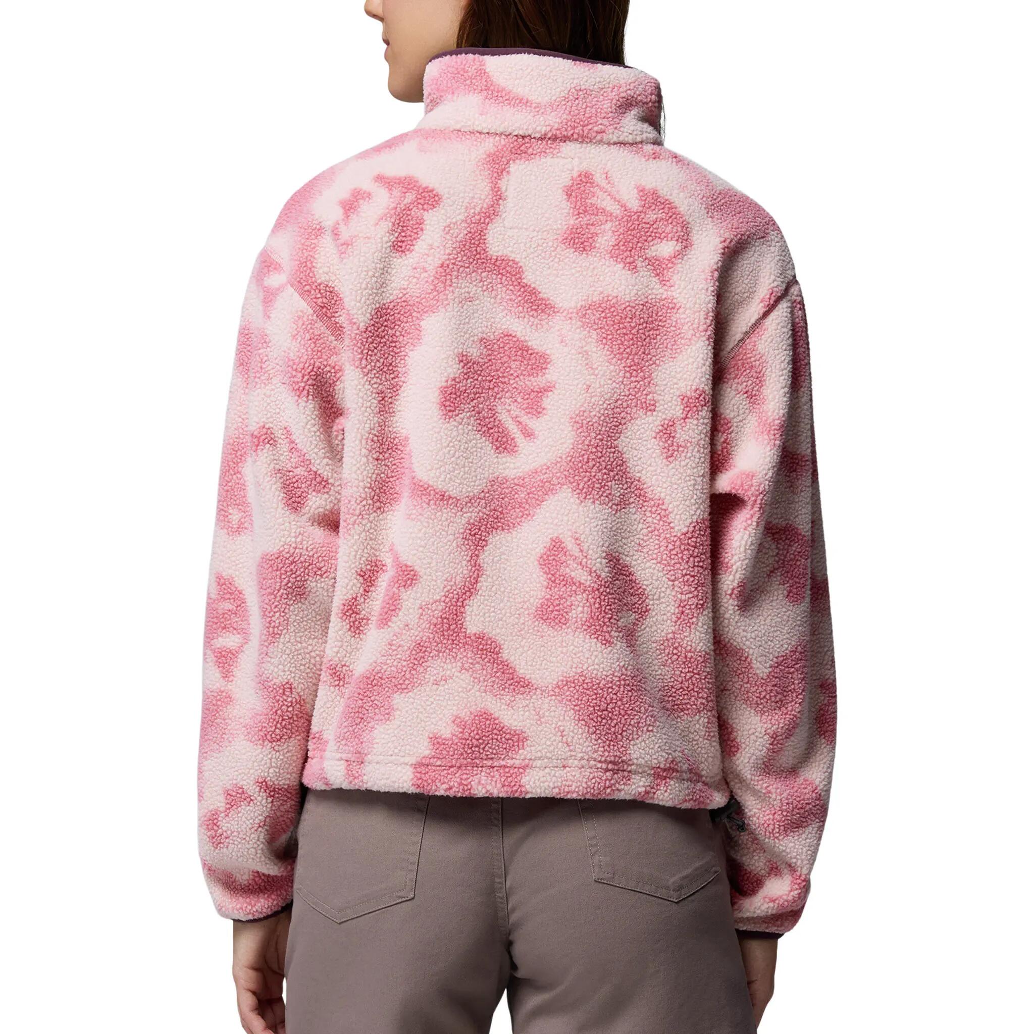 Pullover weich wärmend Damen - Helvetia™ II Printed Cropped Half Snap 4/6