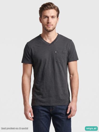 Second Life - Vintage Superdry Grey T-Shirt Men M