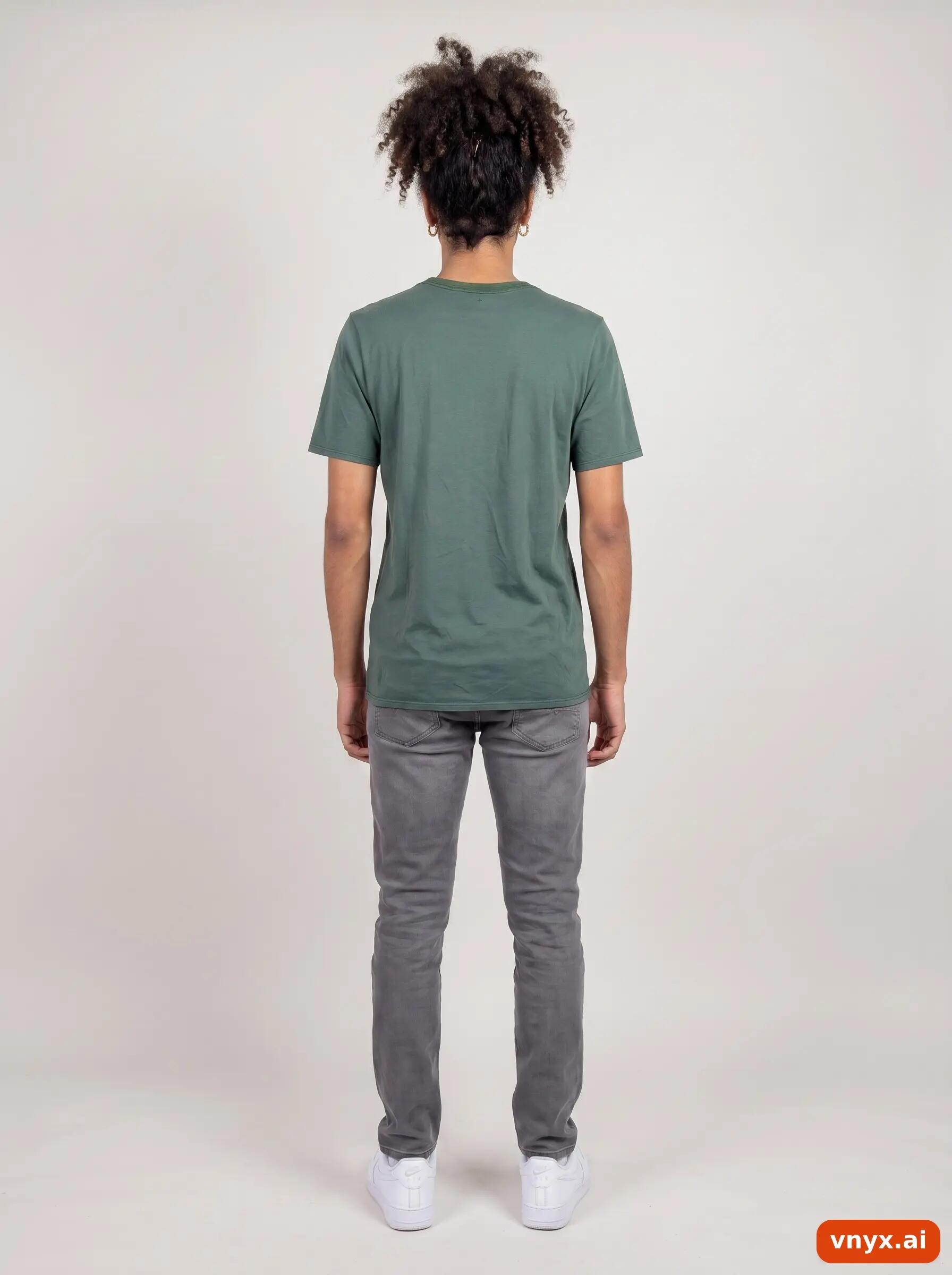 Second Life - Vintage Nike Dark Green T-Shirt Men S 4/6