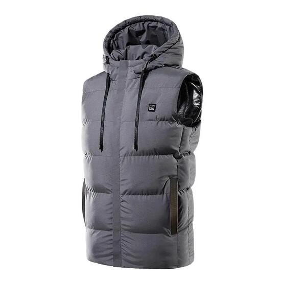 Hiver Gilet Chauffant Vêtement Veste Chauffant Chaud Chauffé Thermique Electriqu