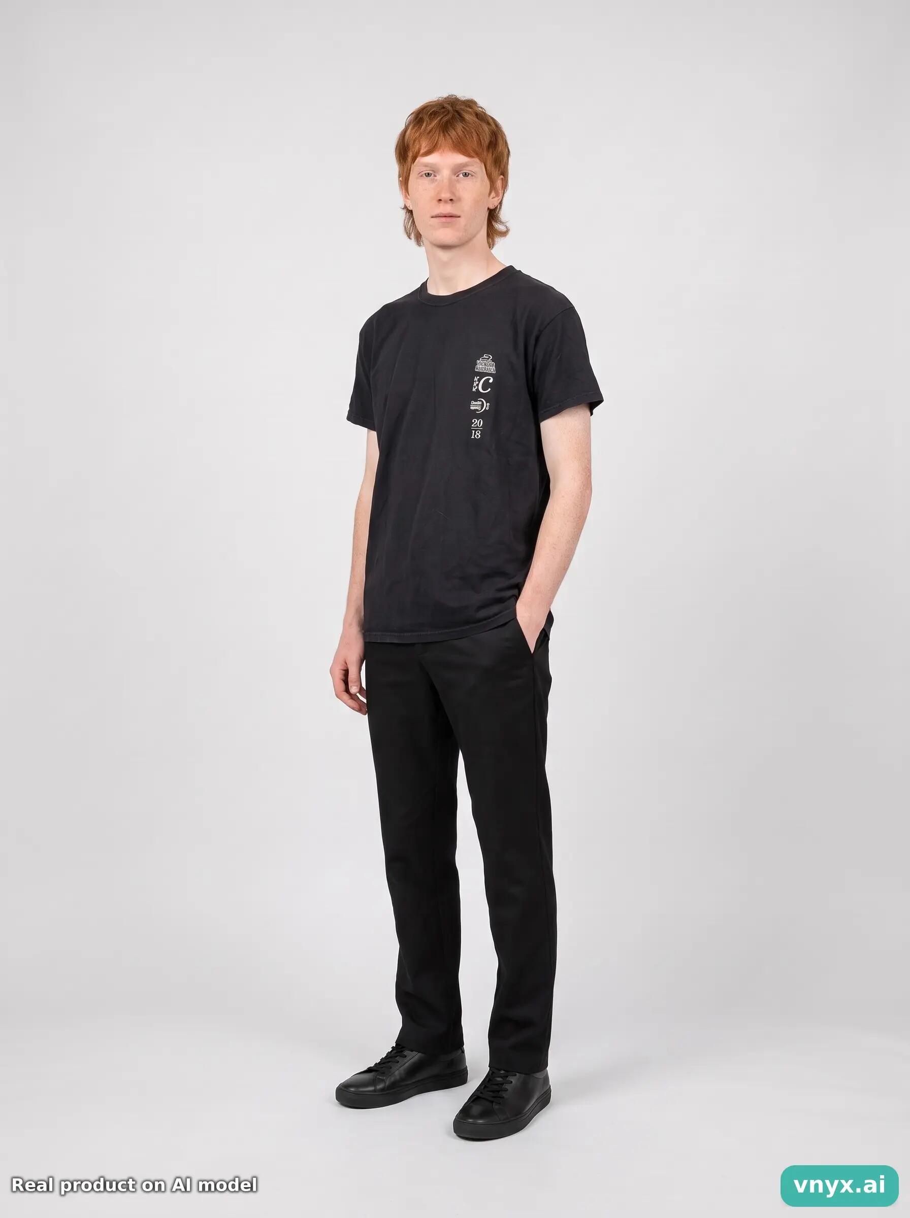 Second Life - Vintage Gildan Black T-Shirt Men S 6/6
