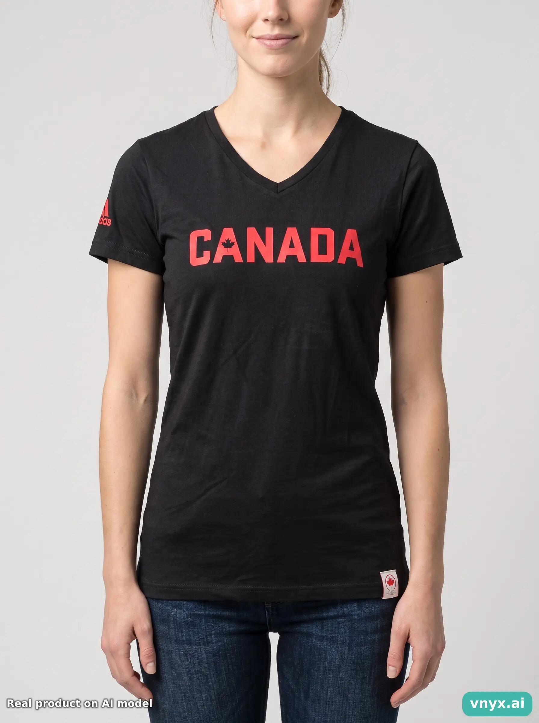 Second Life - Vintage Adidas Jet Black T-Shirt Women S 6/6