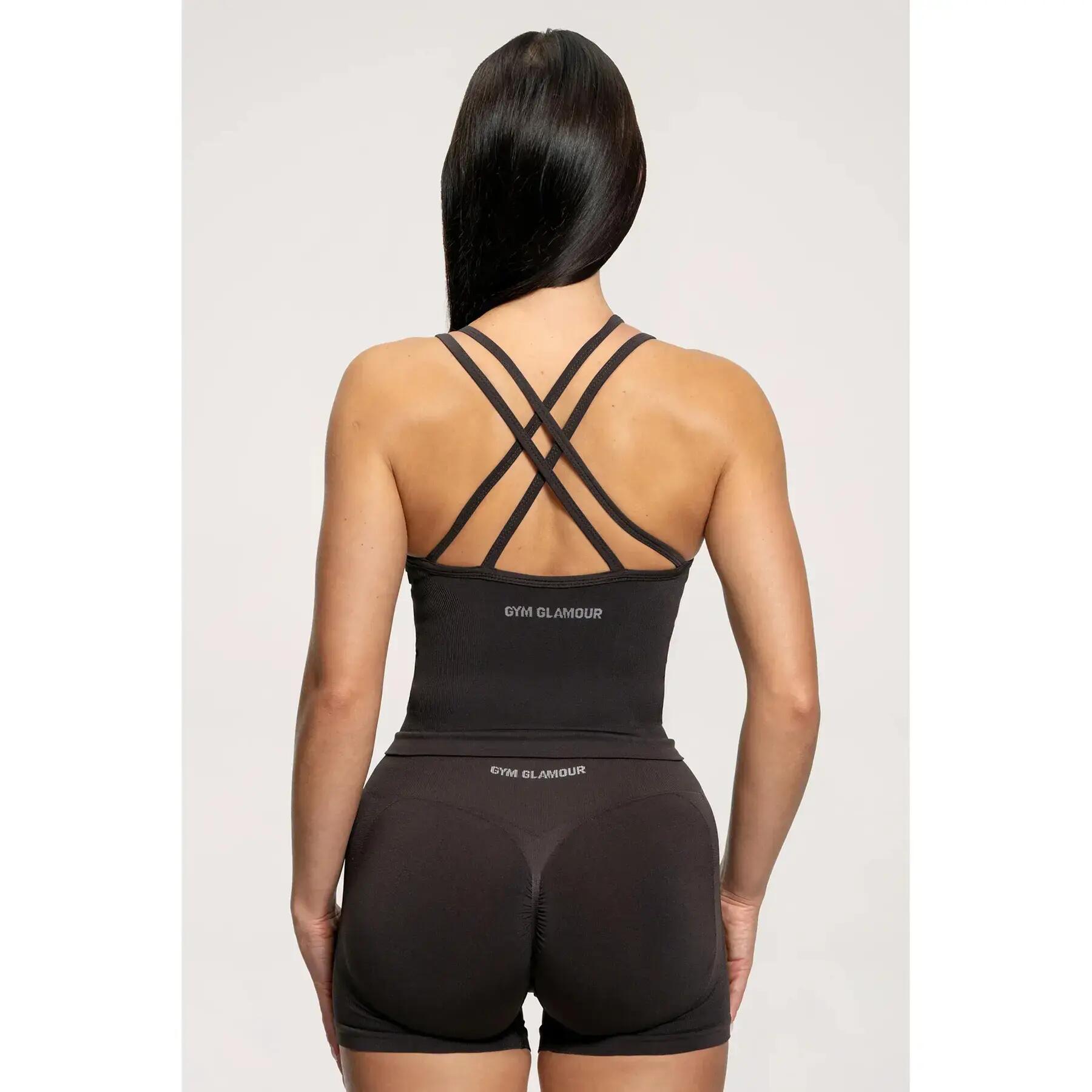 Damestanktop Gym Glamour Fake BBL 3/4