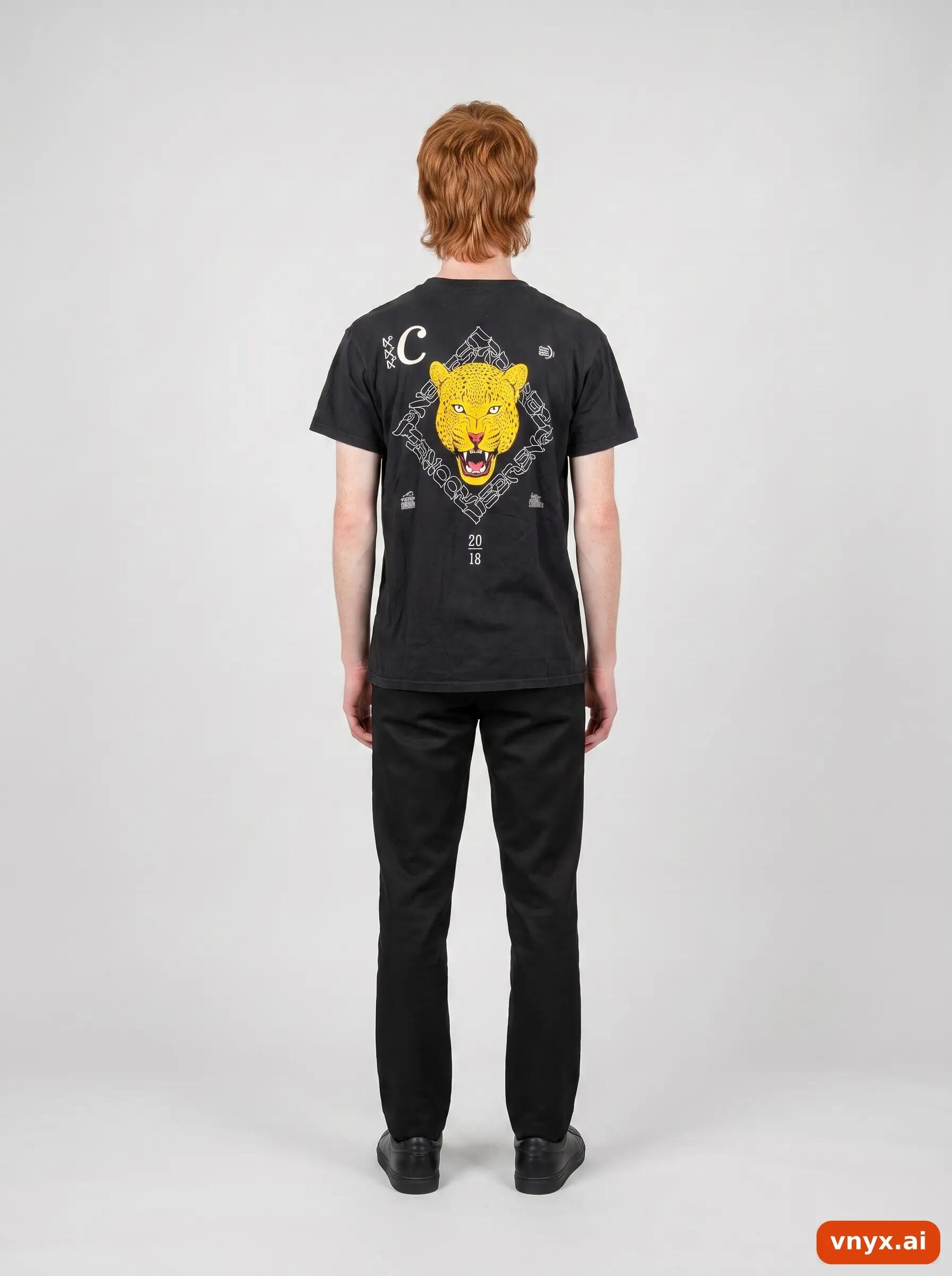 Second Life - Vintage Gildan Black T-Shirt Men S 4/6
