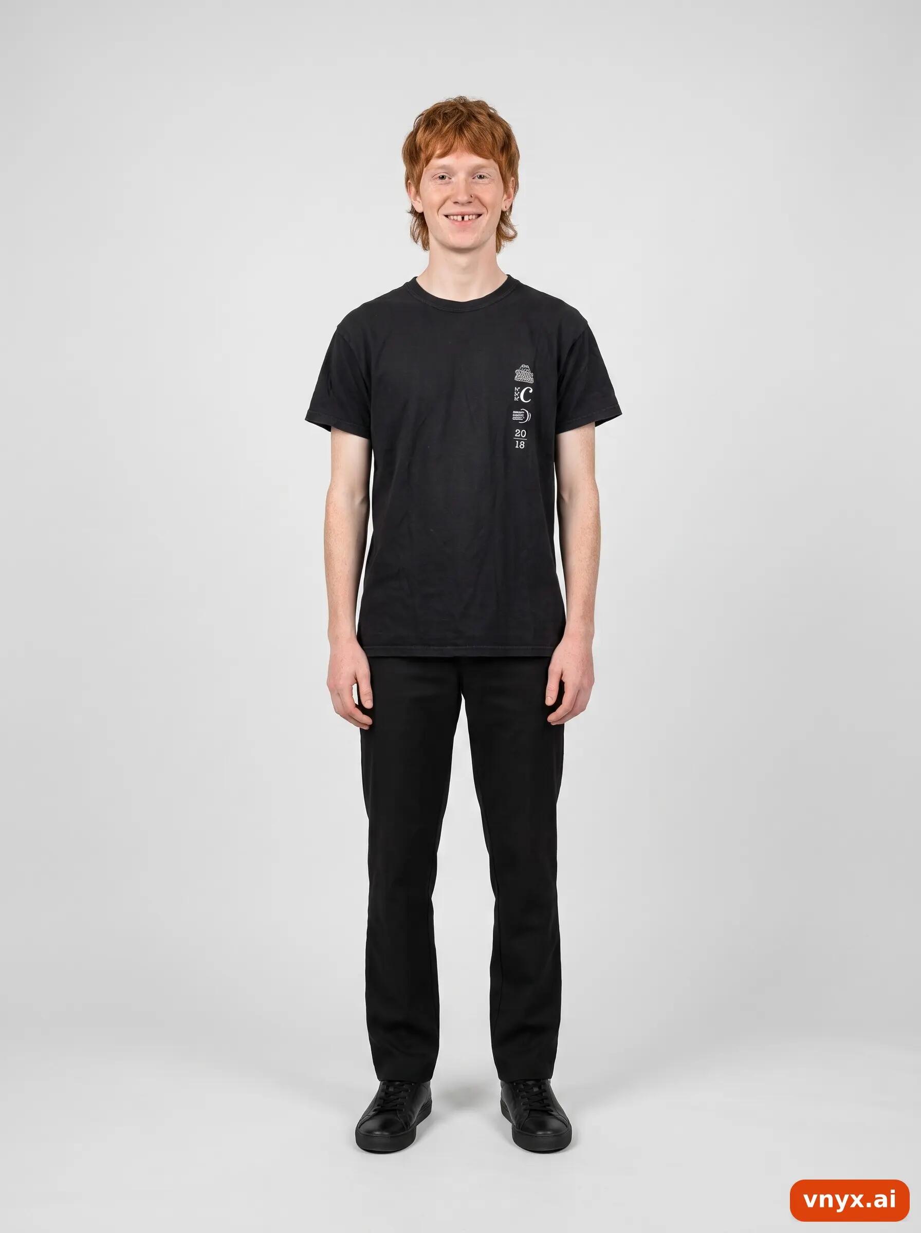 Second Life - Vintage Gildan Black T-Shirt Men S 3/6