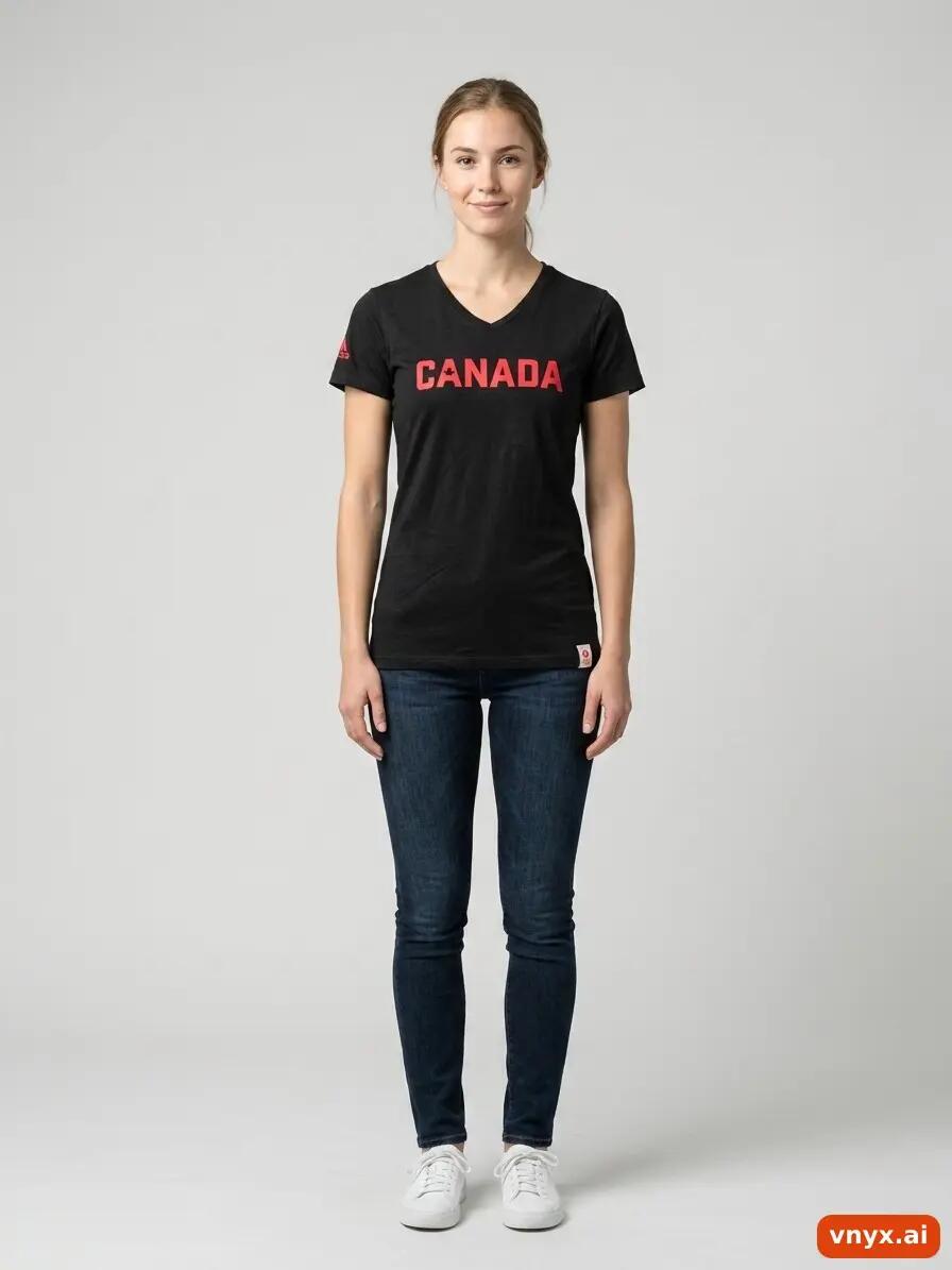 Second Life - Vintage Adidas Jet Black T-Shirt Women S 2/6