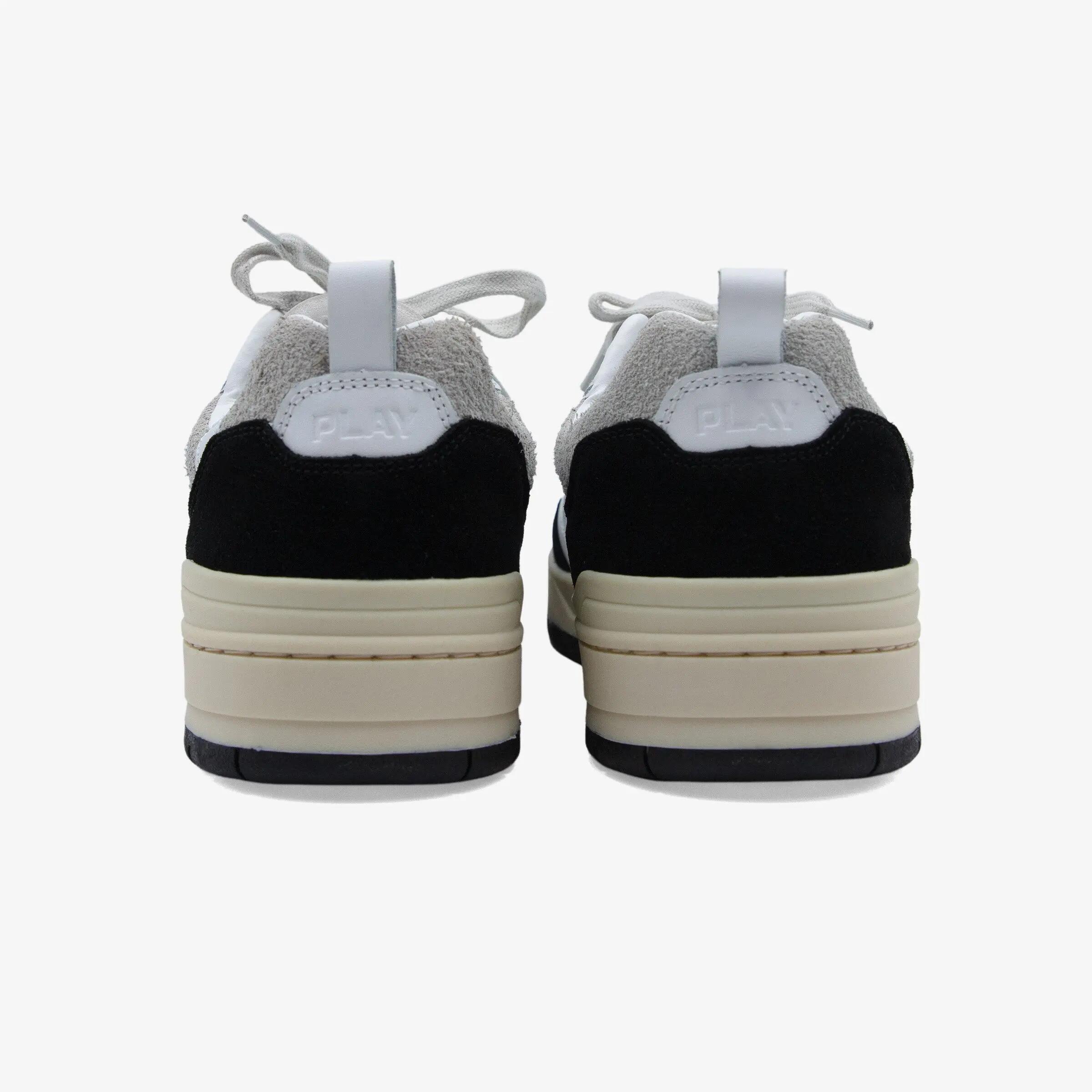 Tweekleurige zwarte Vernaz-sneaker 3/6