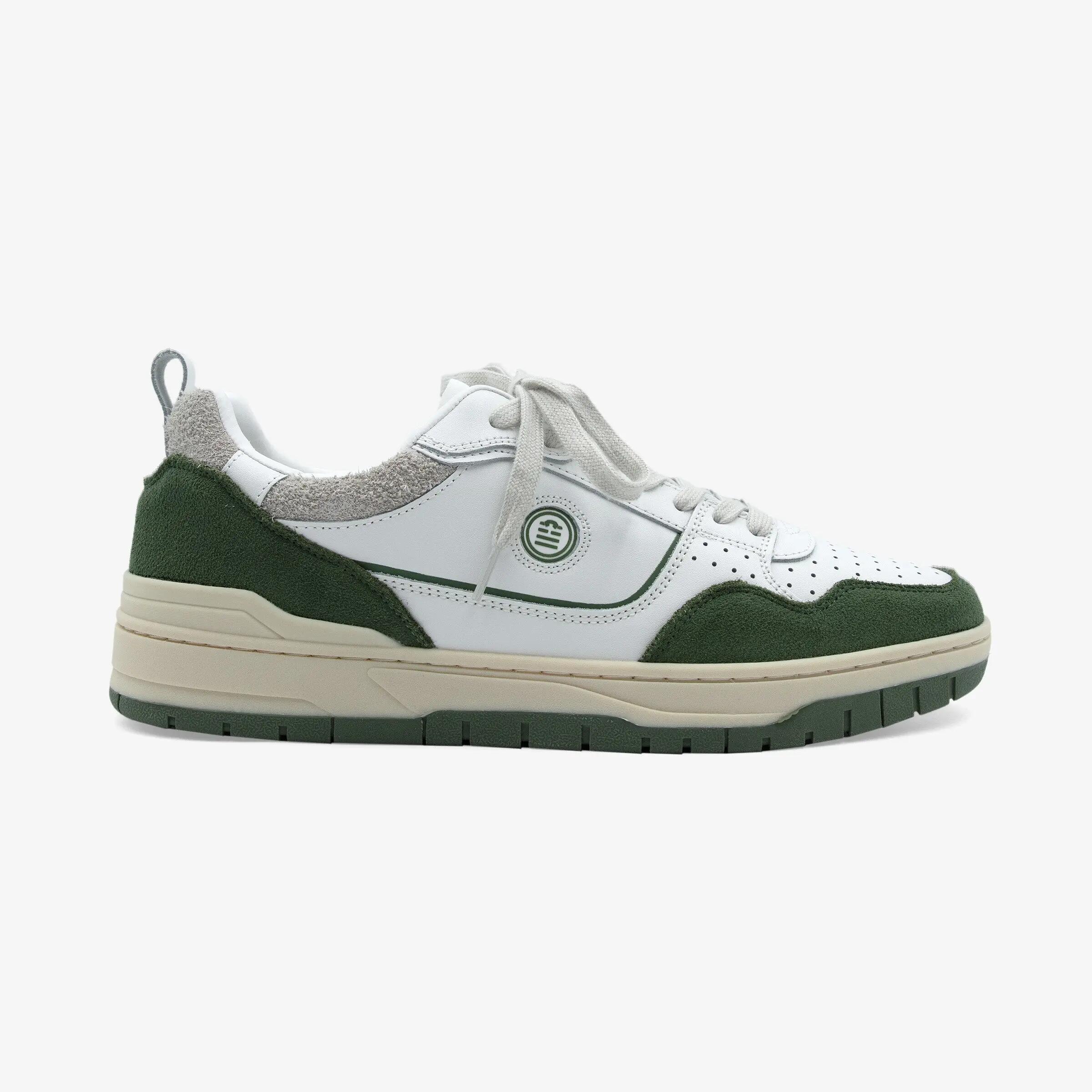 Sneaker Vernaz bicolore vert pistache 4/6