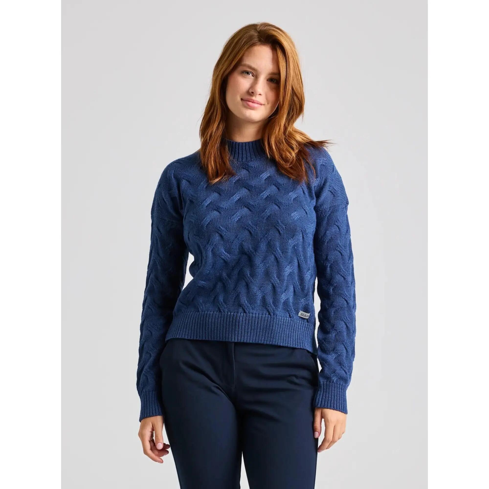Camisola De Malha Entrançada Slam Seawool Ws Mulher 2/3