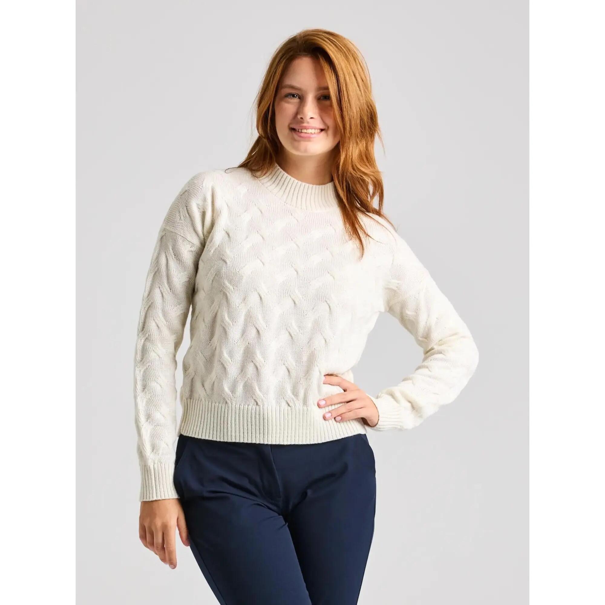 Camisola De Malha Entrançada Slam Seawool Ws Mulher 2/3