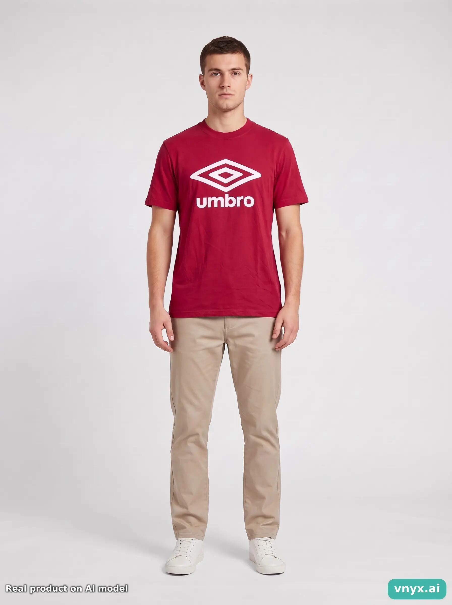 Second Life - Vintage Umbro Scarlet T-Shirt Men M 6/6