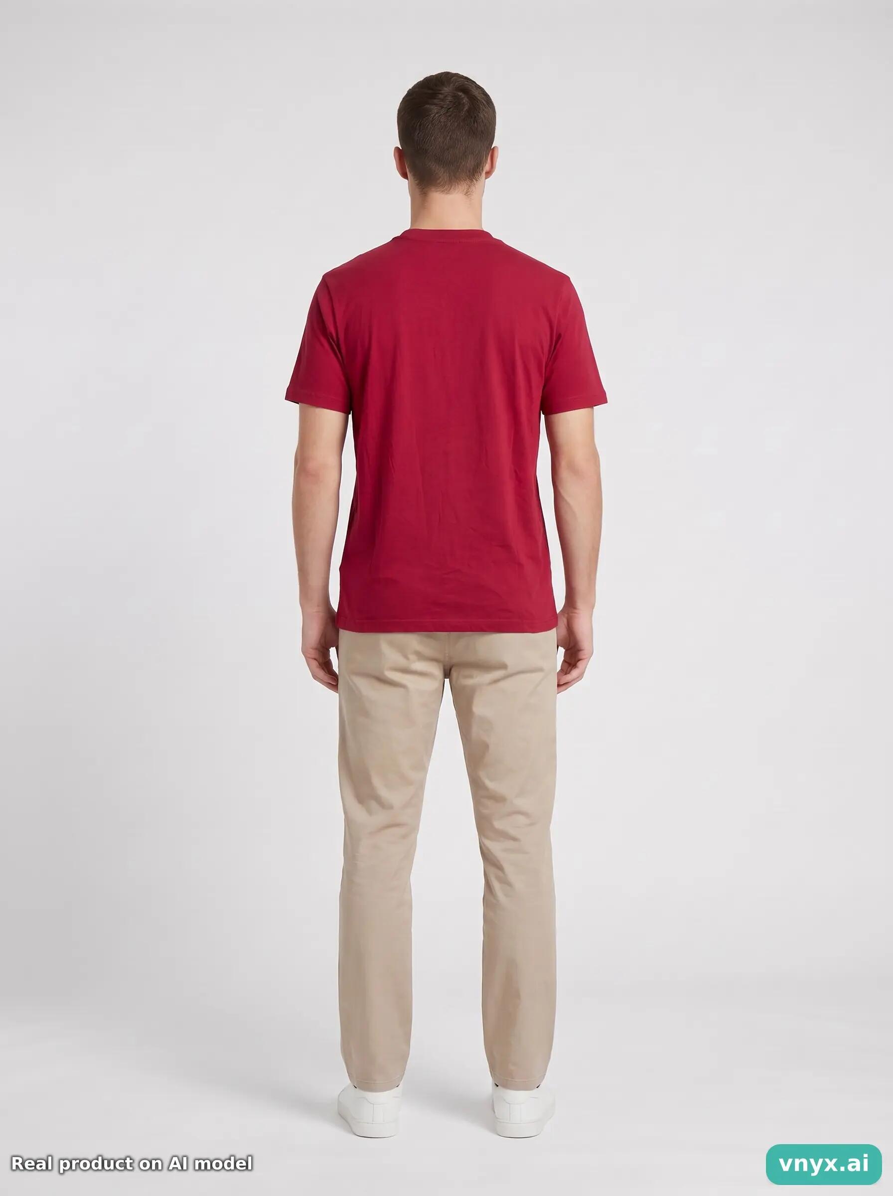 Second Life - Vintage Umbro Scarlet T-Shirt Men M 4/6