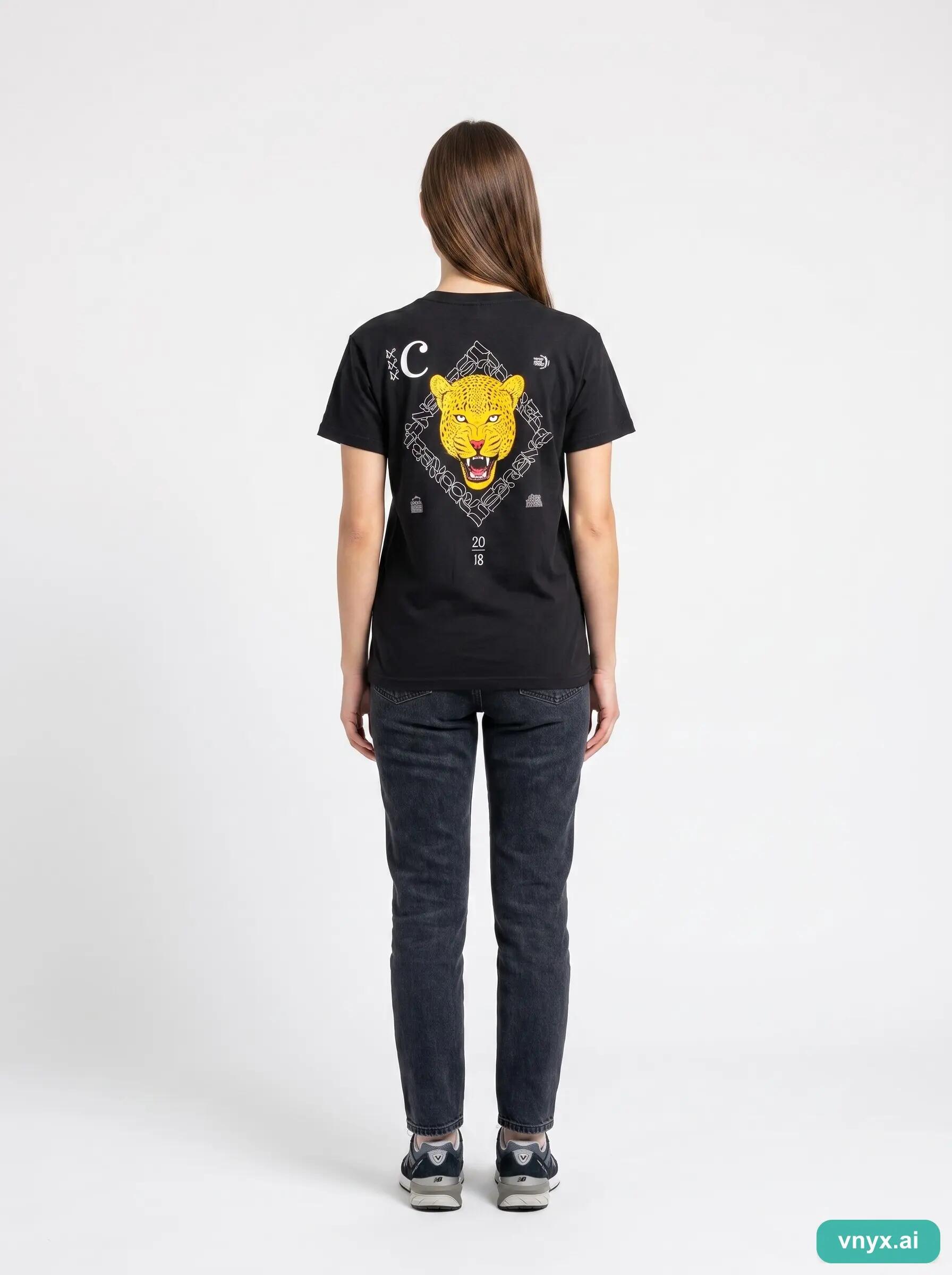 Second Life - Vintage Gildan Jet-Black T-Shirt Women S 5/6