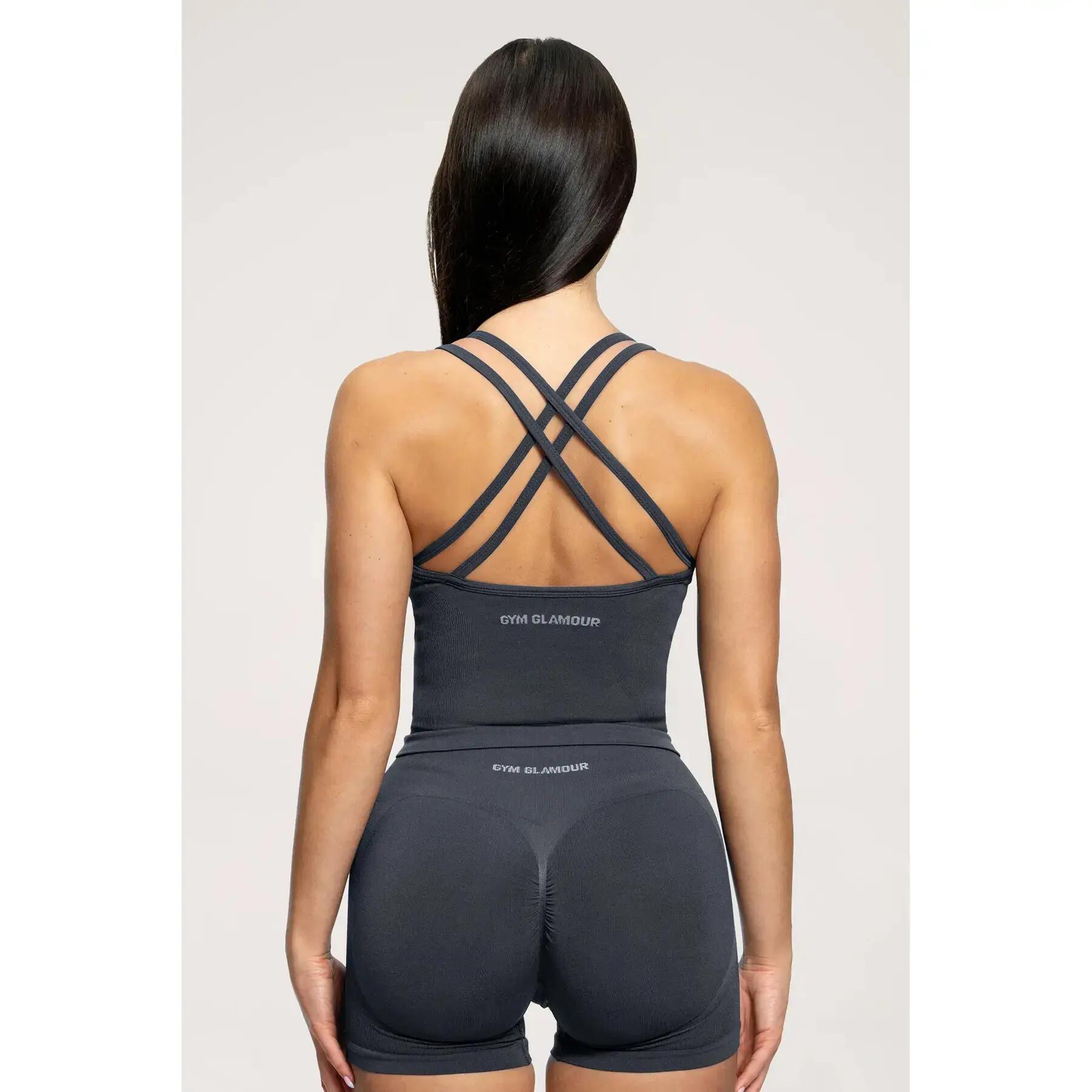 Damestanktop Gym Glamour Fake BBL 3/4