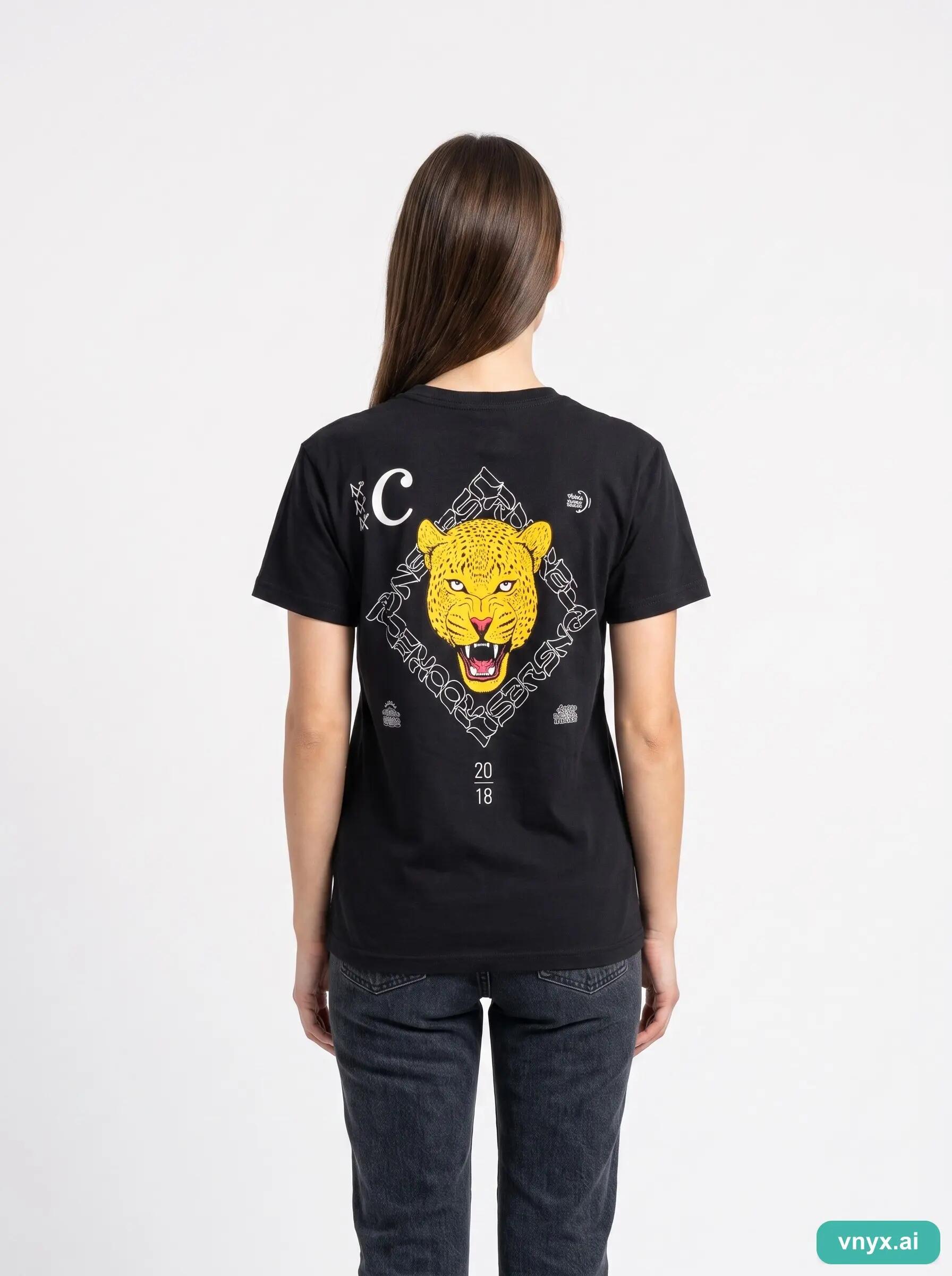 Second Life - Vintage Gildan Jet-Black T-Shirt Women S 2/6