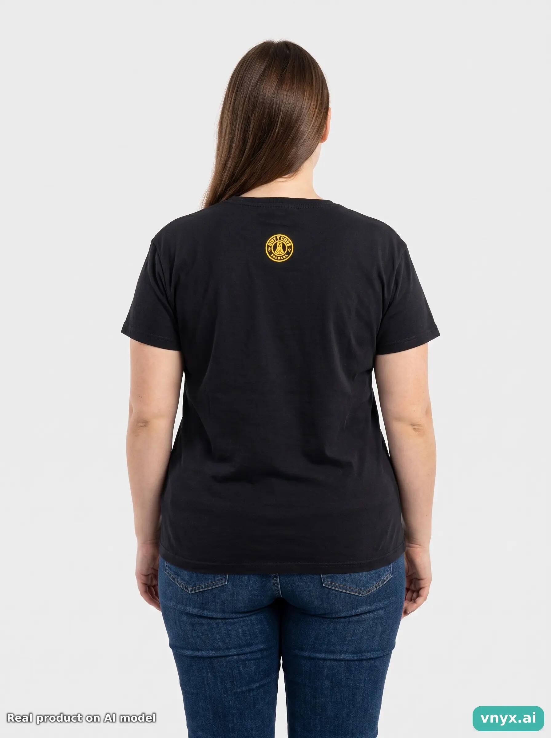 Second Life - Vintage SOL'S Classic Black T-Shirt Women L 4/6