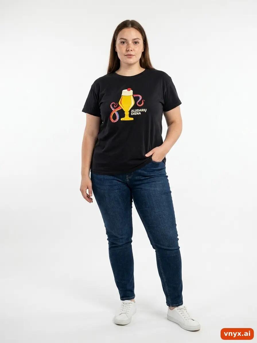 Second Life - Vintage SOL'S Classic Black T-Shirt Women L 2/6