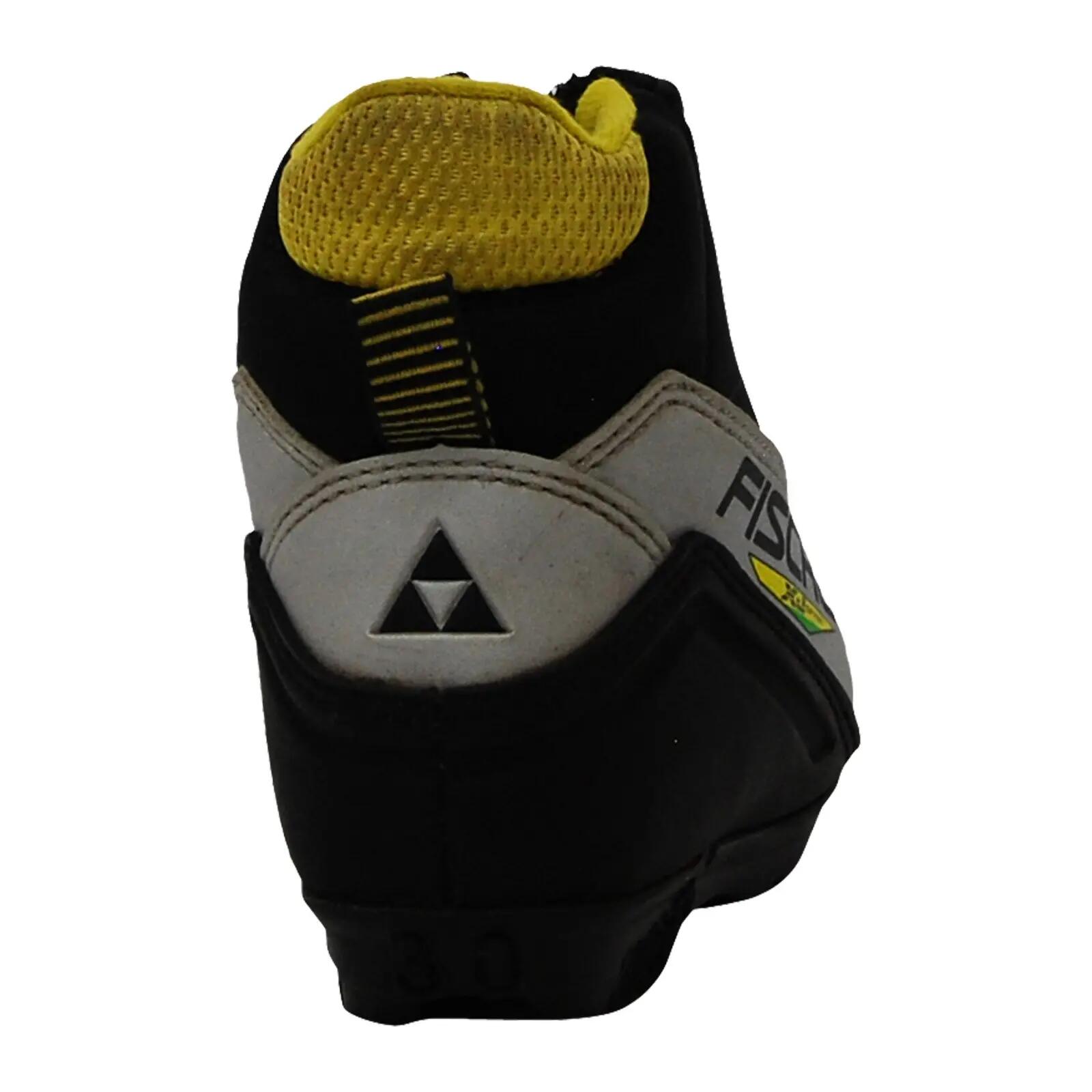 TWEEDEHANDS - Chaussure De Ski De Fond Occasion Fischer Xj Sprint Gris Noir 2/4