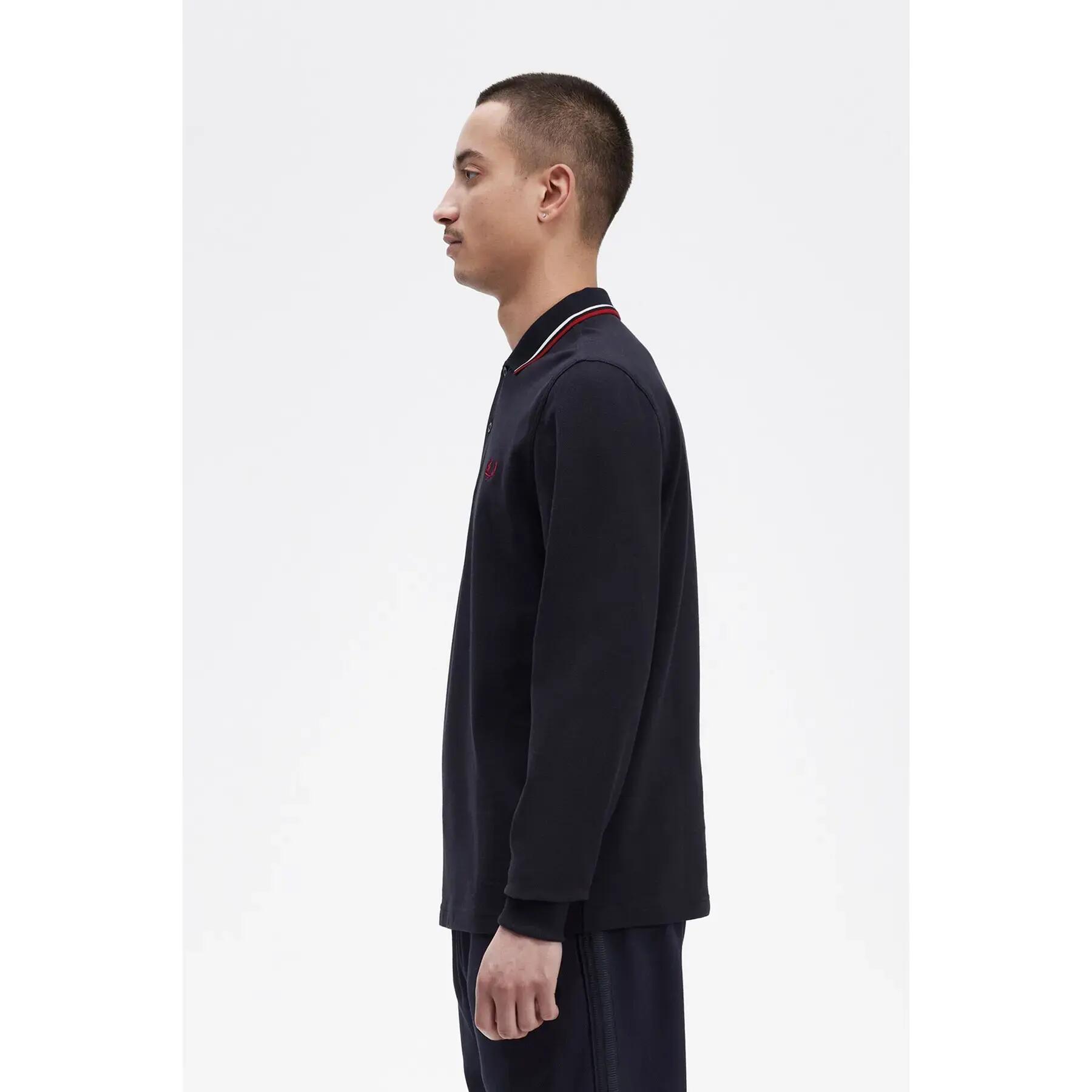 Polo de manga comprida Fred Perry Twin Tipped 6/7