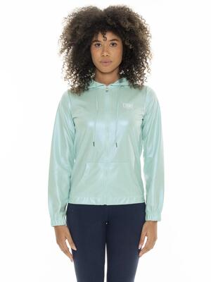 Leone bright dames hoodies met ritssluiting die niet transpireren