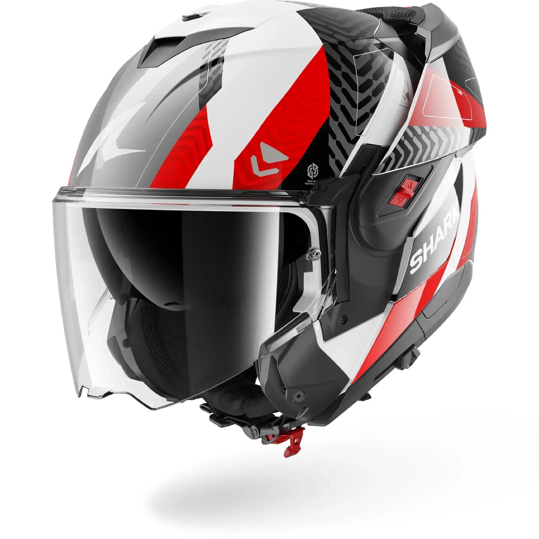 Motorrad-Integralhelm Shark OXO Ready 2/5