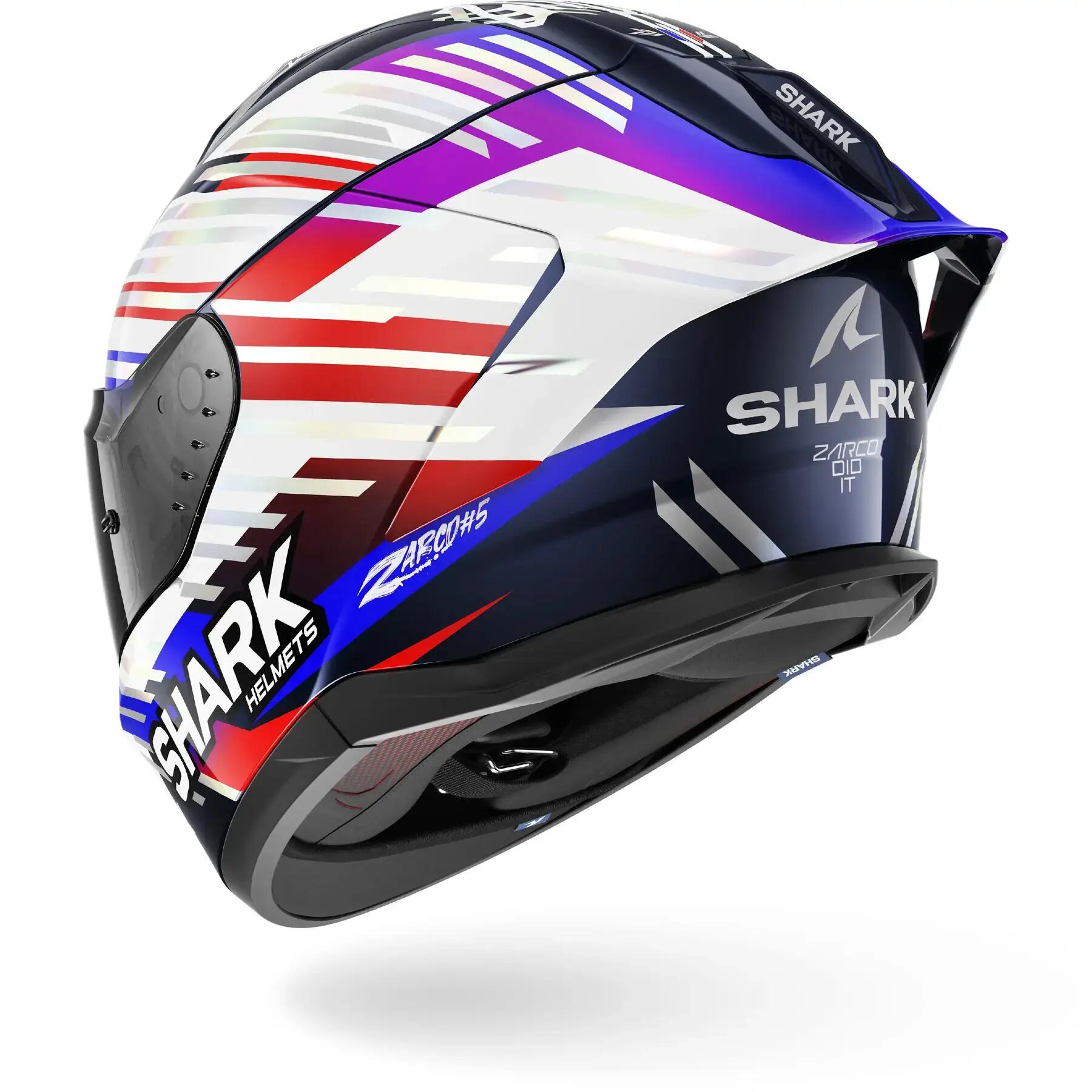 Full face motorcycle helmet Shark Skwal CUP Replica Zarco GP De France 2026 3/3