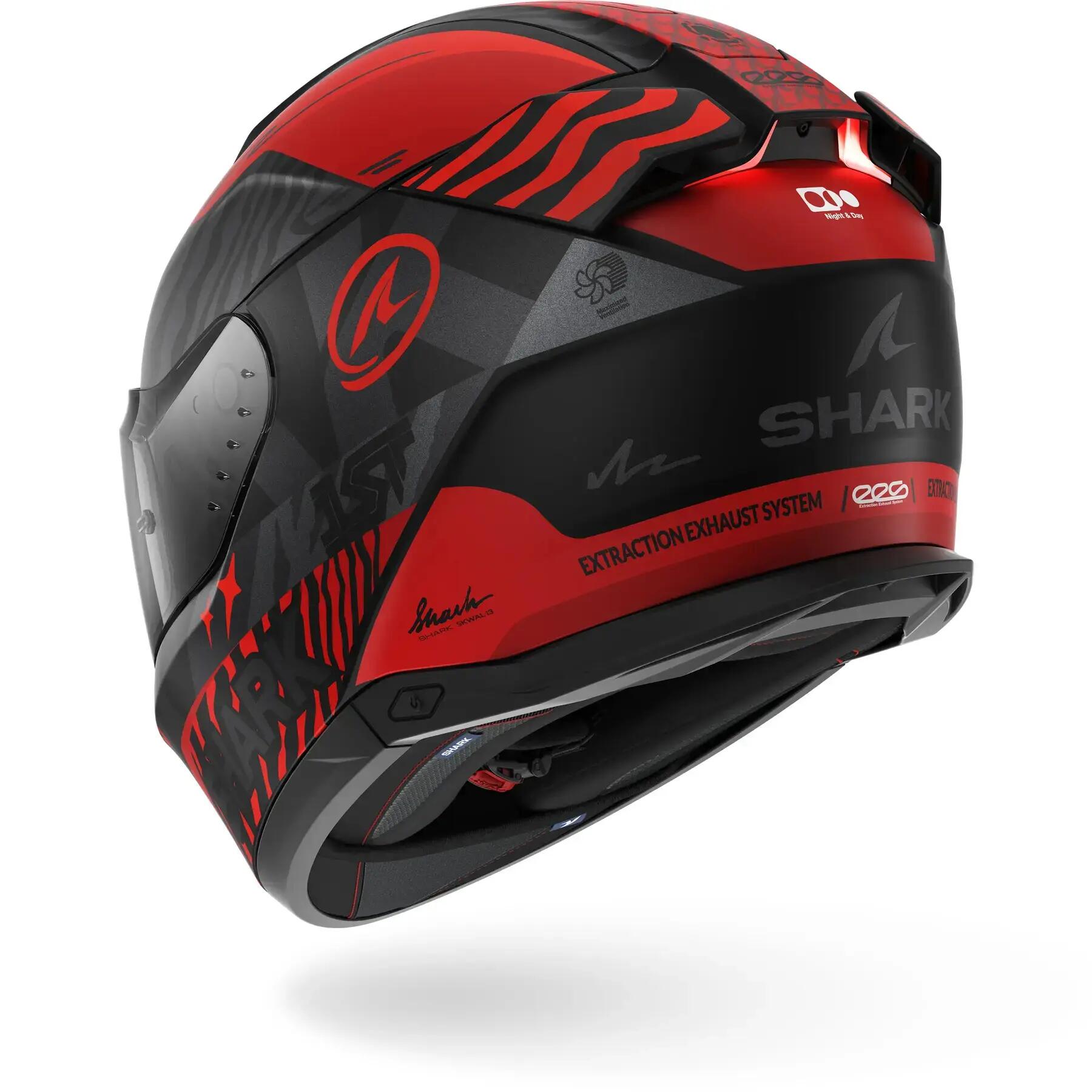 Casque moto intégral Shark Skwal I3 Speed-Fancy Mat 3/3
