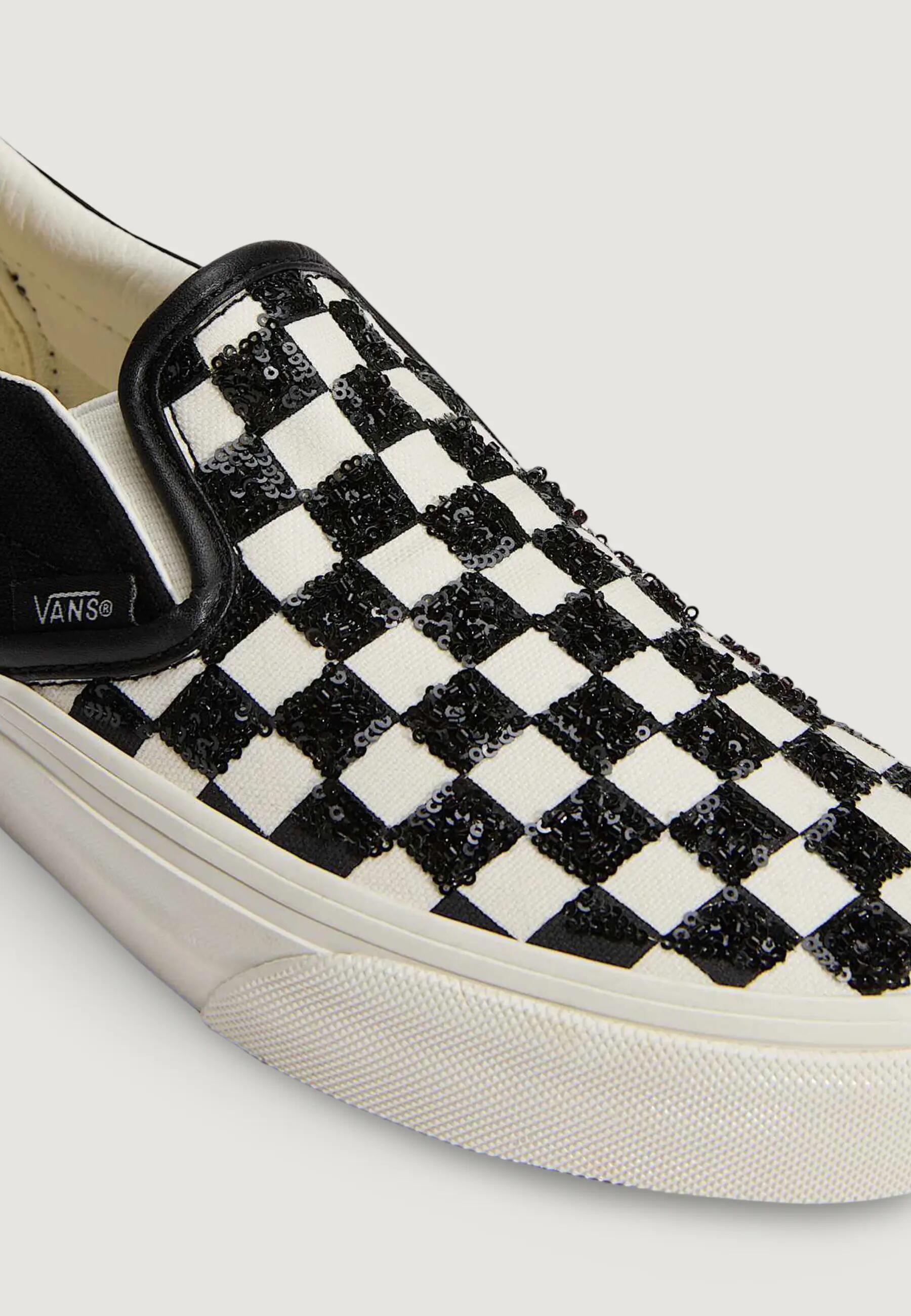 baskets Classic Slip-On FEMME noir 4/5