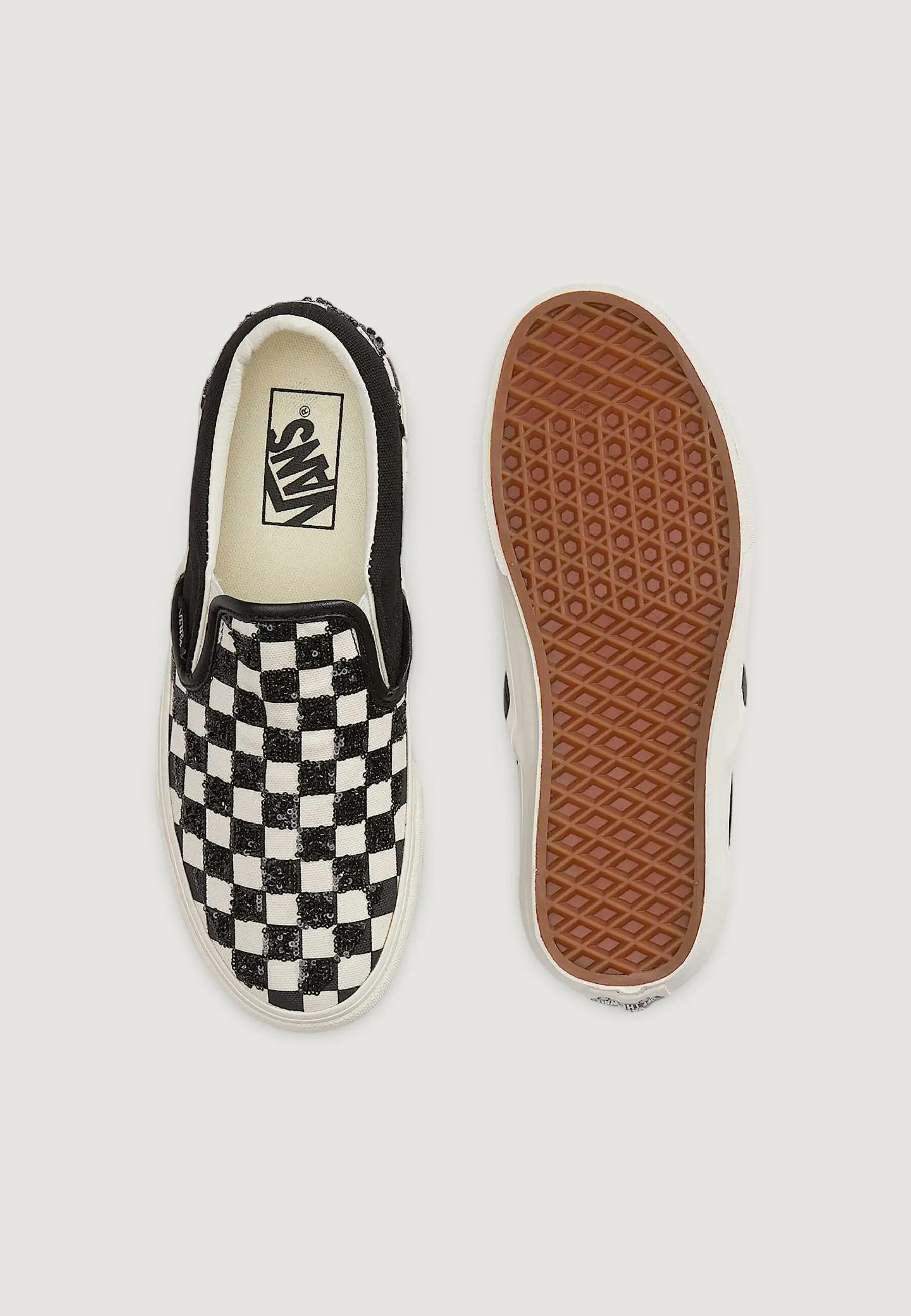 baskets Classic Slip-On FEMME noir 3/5
