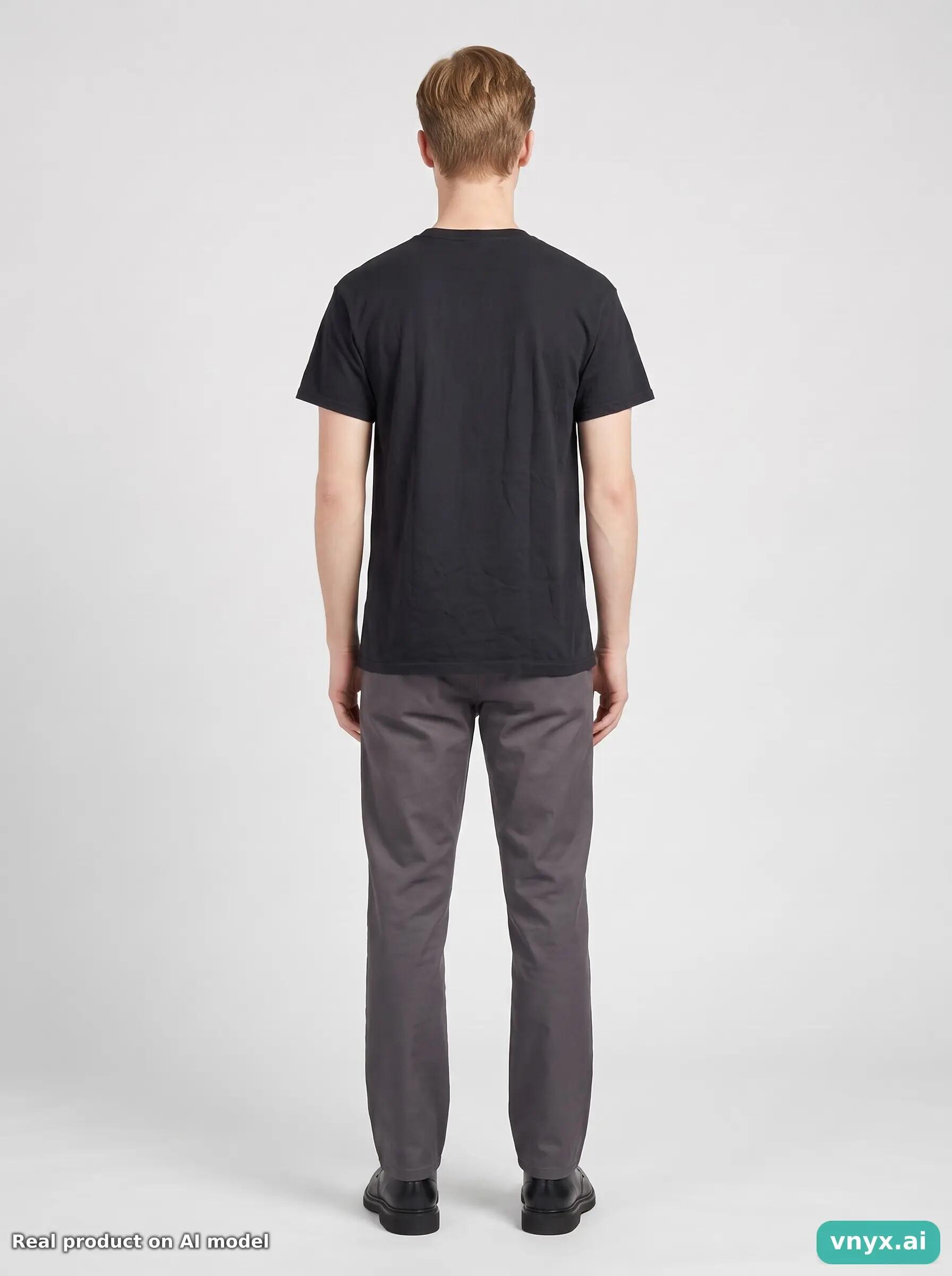 Second Life - Vintage Gildan Ebony T-Shirt Men M 4/6