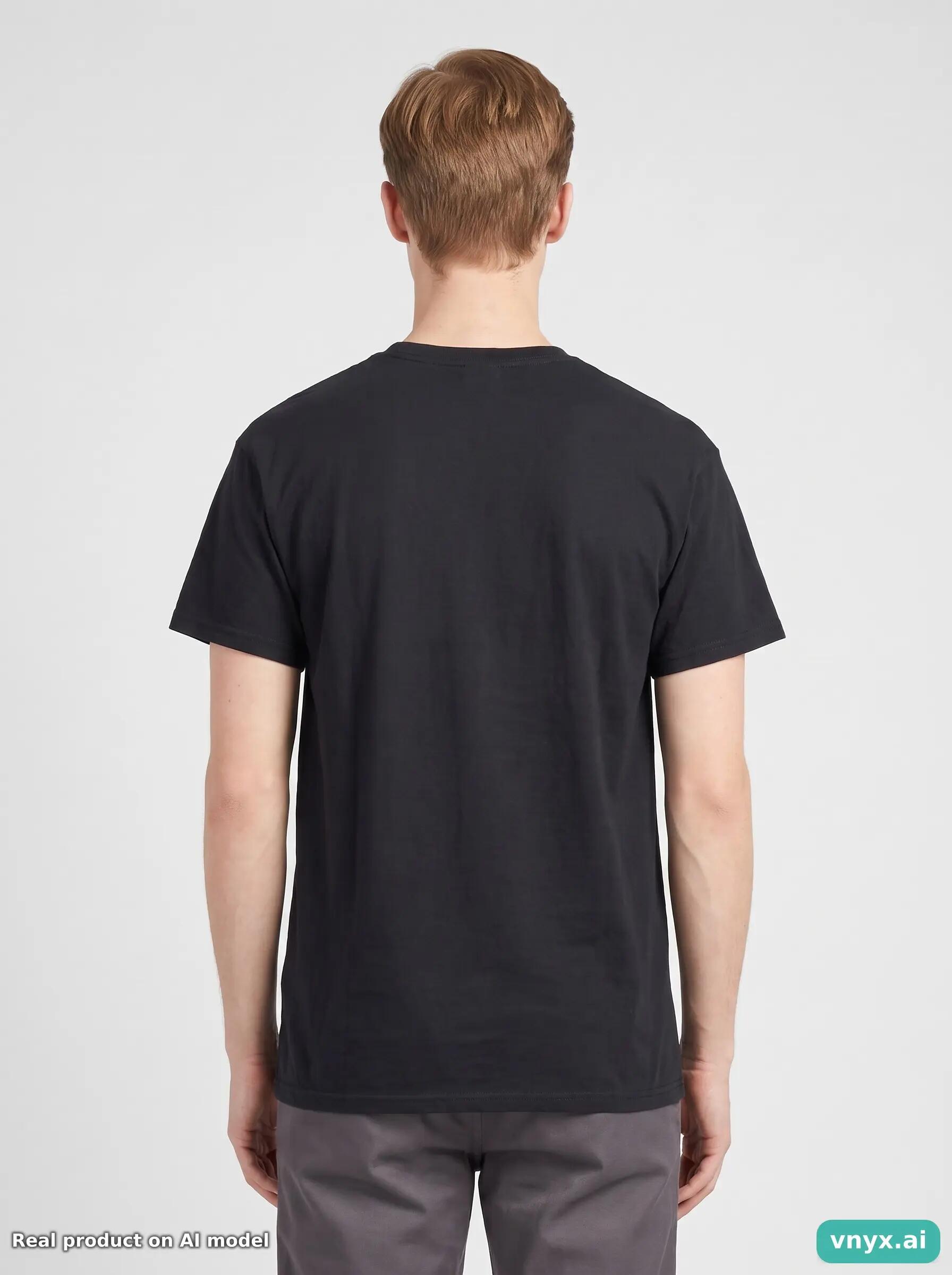 Second Life - Vintage Gildan Ebony T-Shirt Men M 2/6
