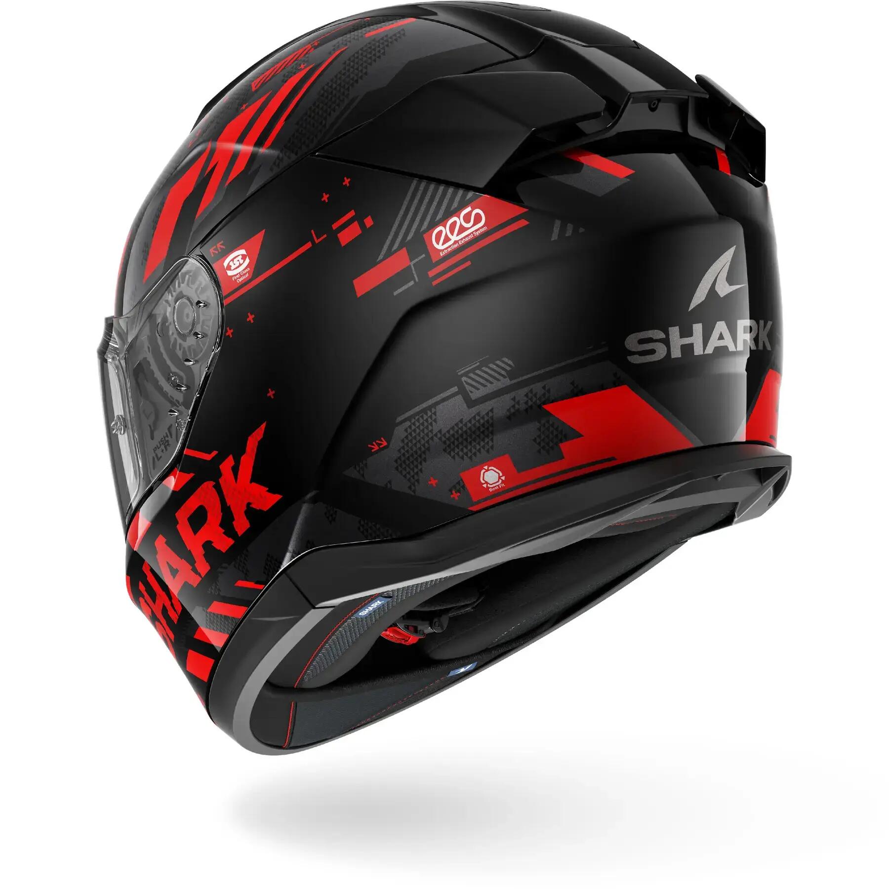 Casque moto intégral Shark D-Skwal 3 Skilful 3/3