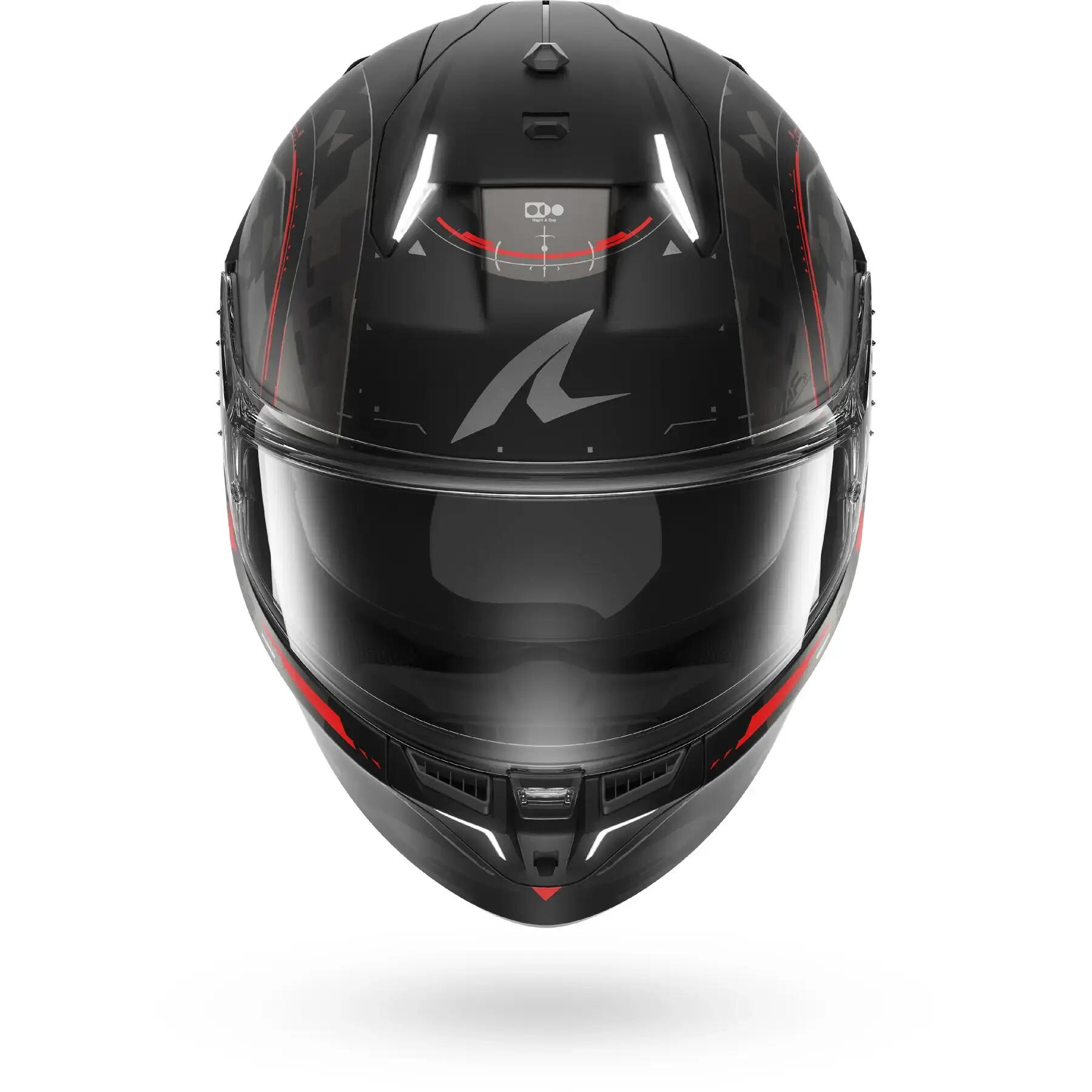 Motorrad-Integralhelm Shark Skwal I3 Gang Mat 2/3