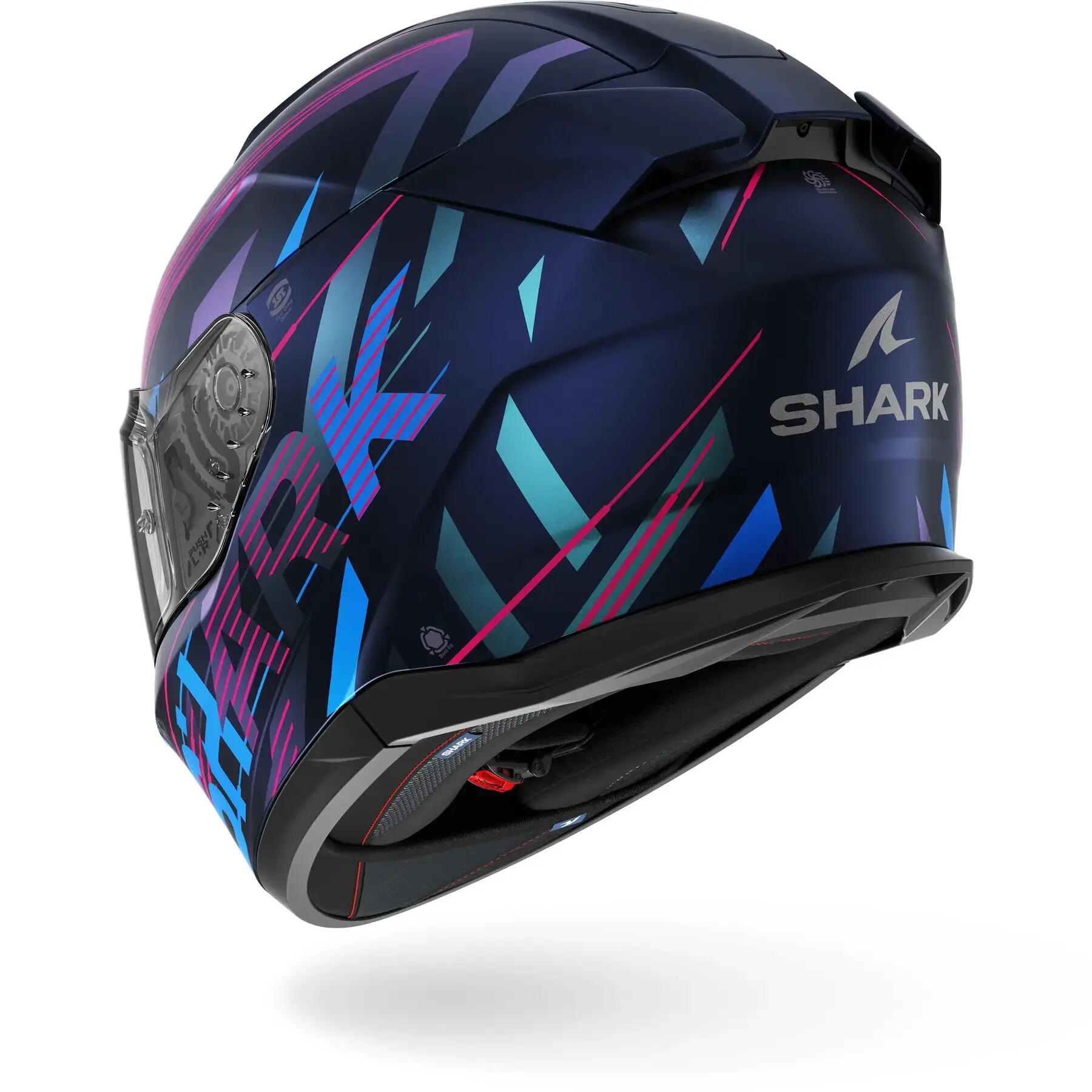 Motorrad-Integralhelm Shark D-Skwal 3 Dashed 3/3