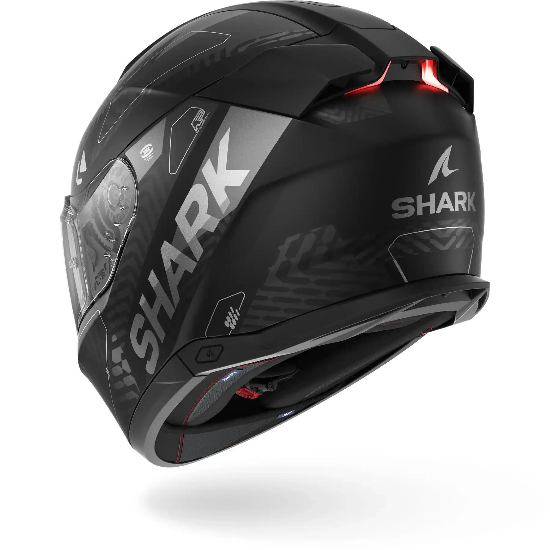 Motorrad-Integralhelm Shark Skwal I3 Ready Mat 3/3
