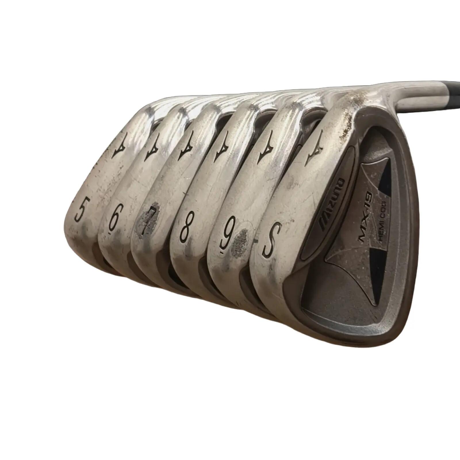 Mizuno Mx-19 Iron set / 5-9i+SW / Flex A-flex / Graphite 3/7
