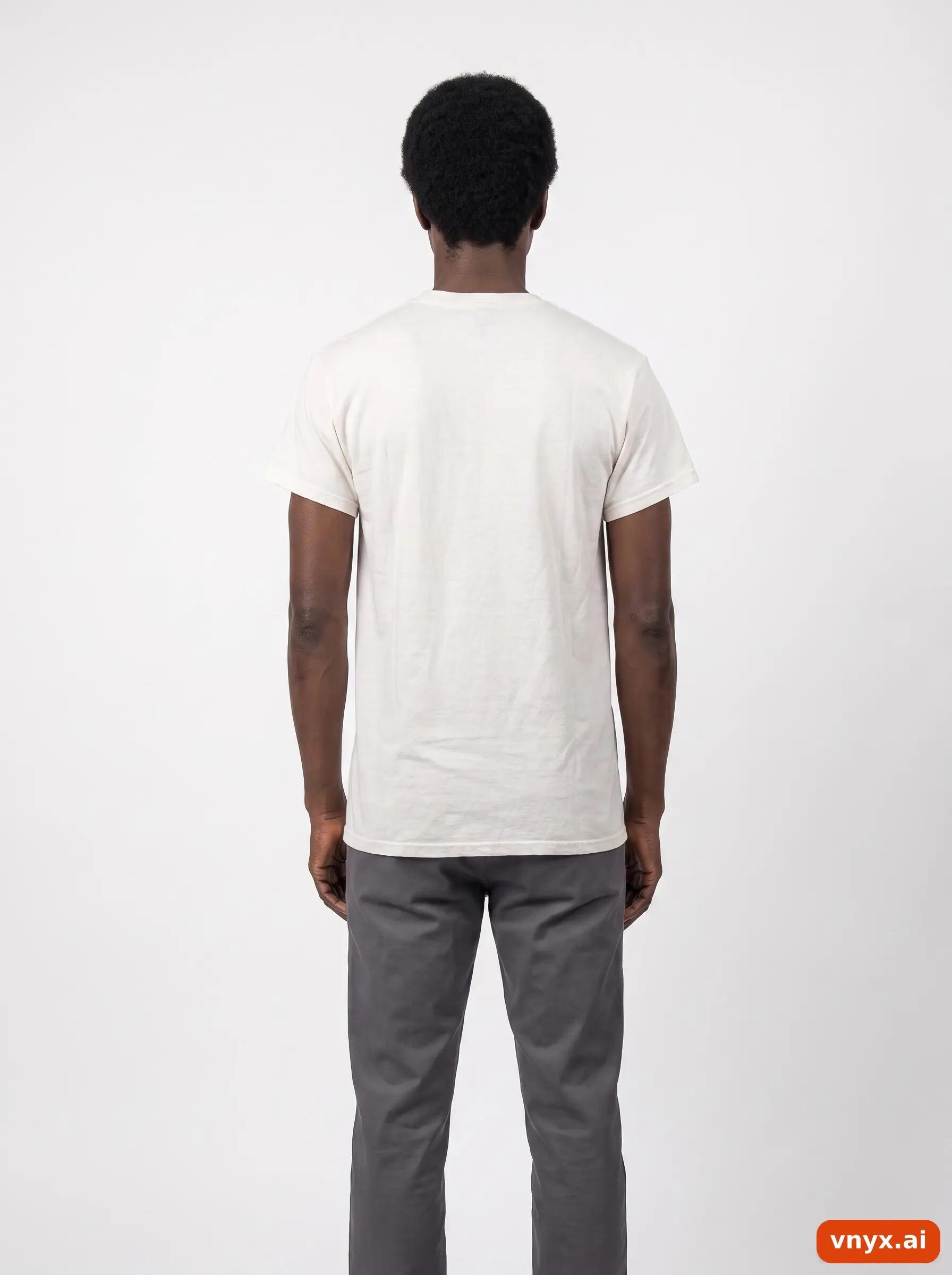 Second Life - Vintage Gildan Classic White T-Shirt Men S 2/6