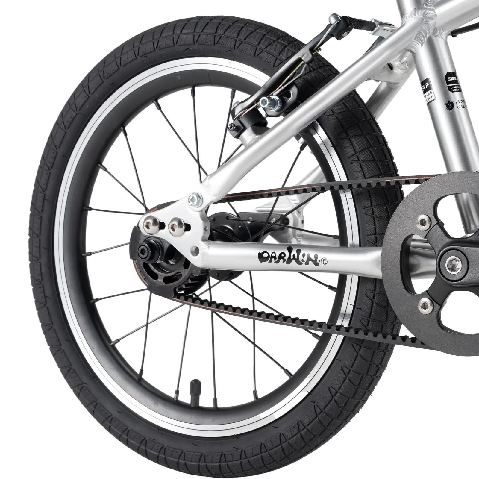 ROCKBROS Darwin Fahrrad mit Riemenantrieb 16" und 20" 5/7