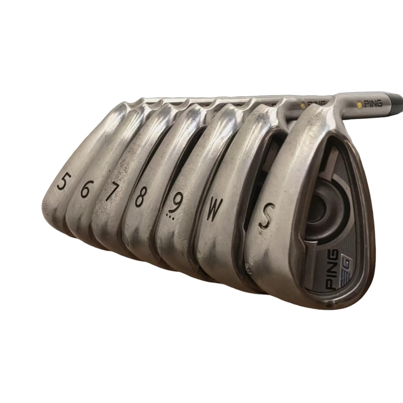 PING G IJzerset / 5-PW+SW / Flex Stiff / Staal 3/7
