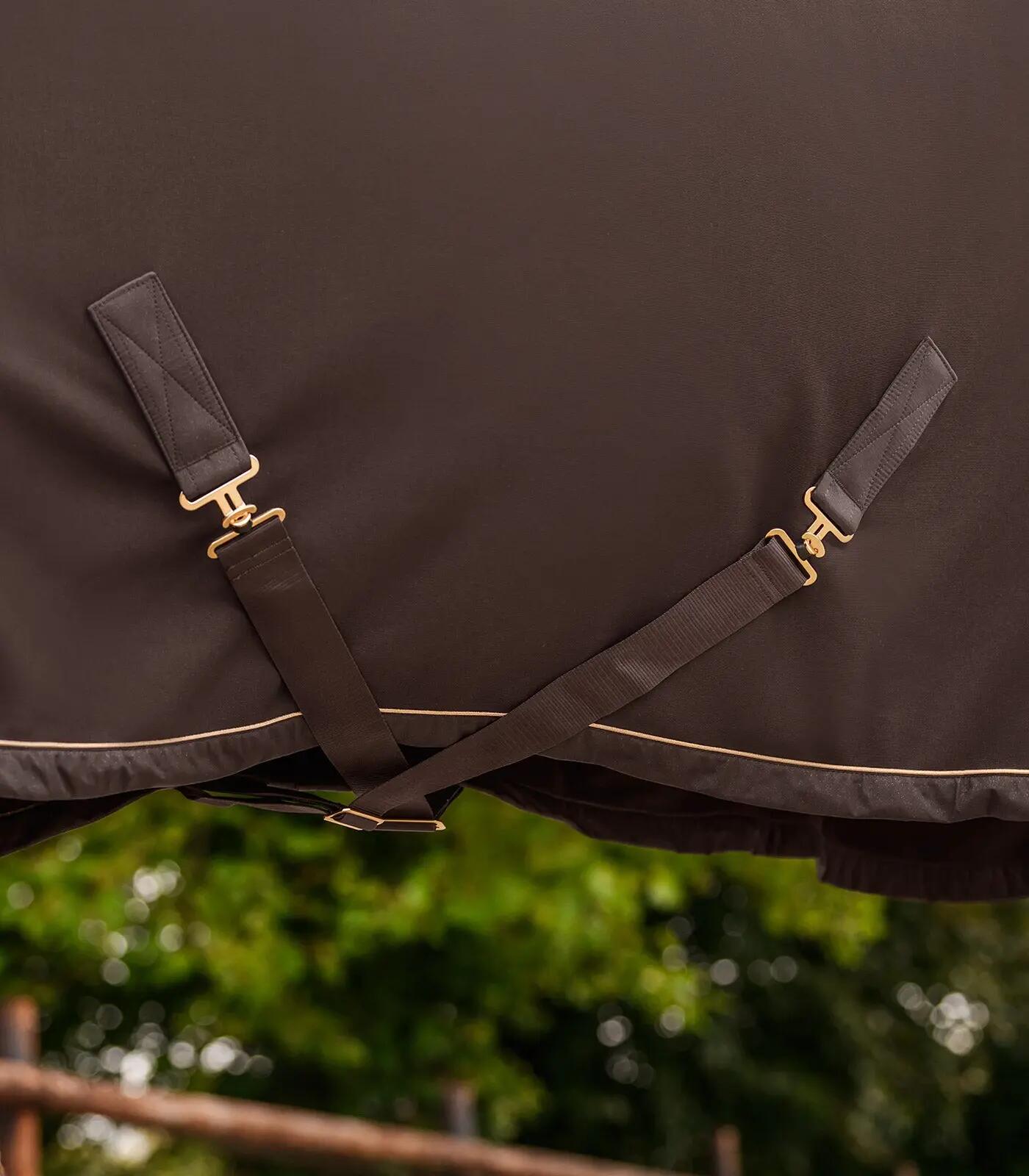 Jersey-Decke Phoenix, schwarz, 135 cm 8/8