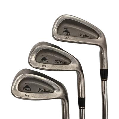 Titleist 962 dci ijzerset / 2-pw / flex regular / staal