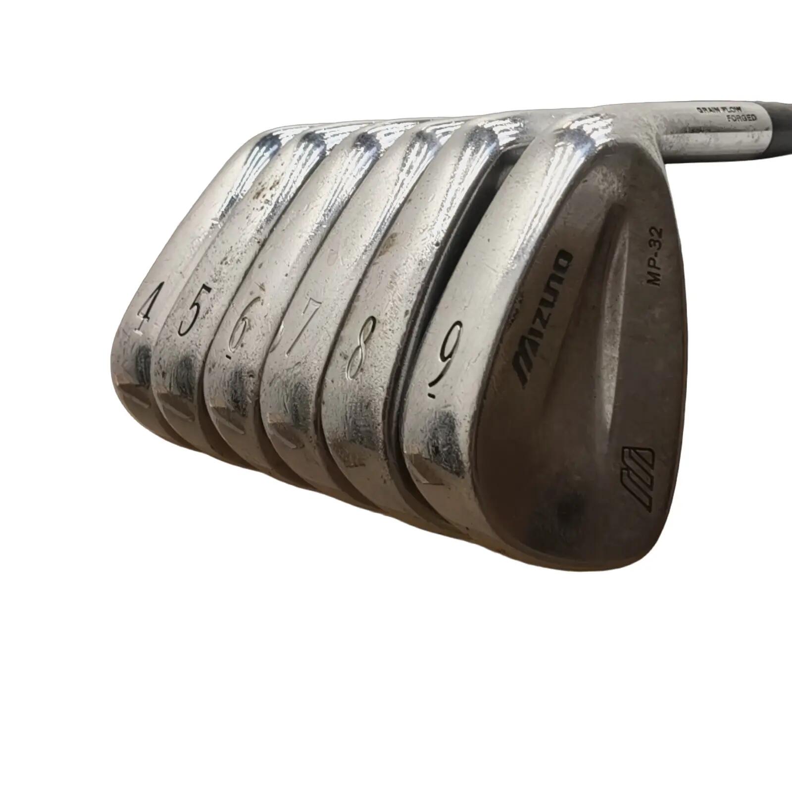 Mizuno MP-32 Eisenset / 4-9i / Flex Regular / Stahl 3/7