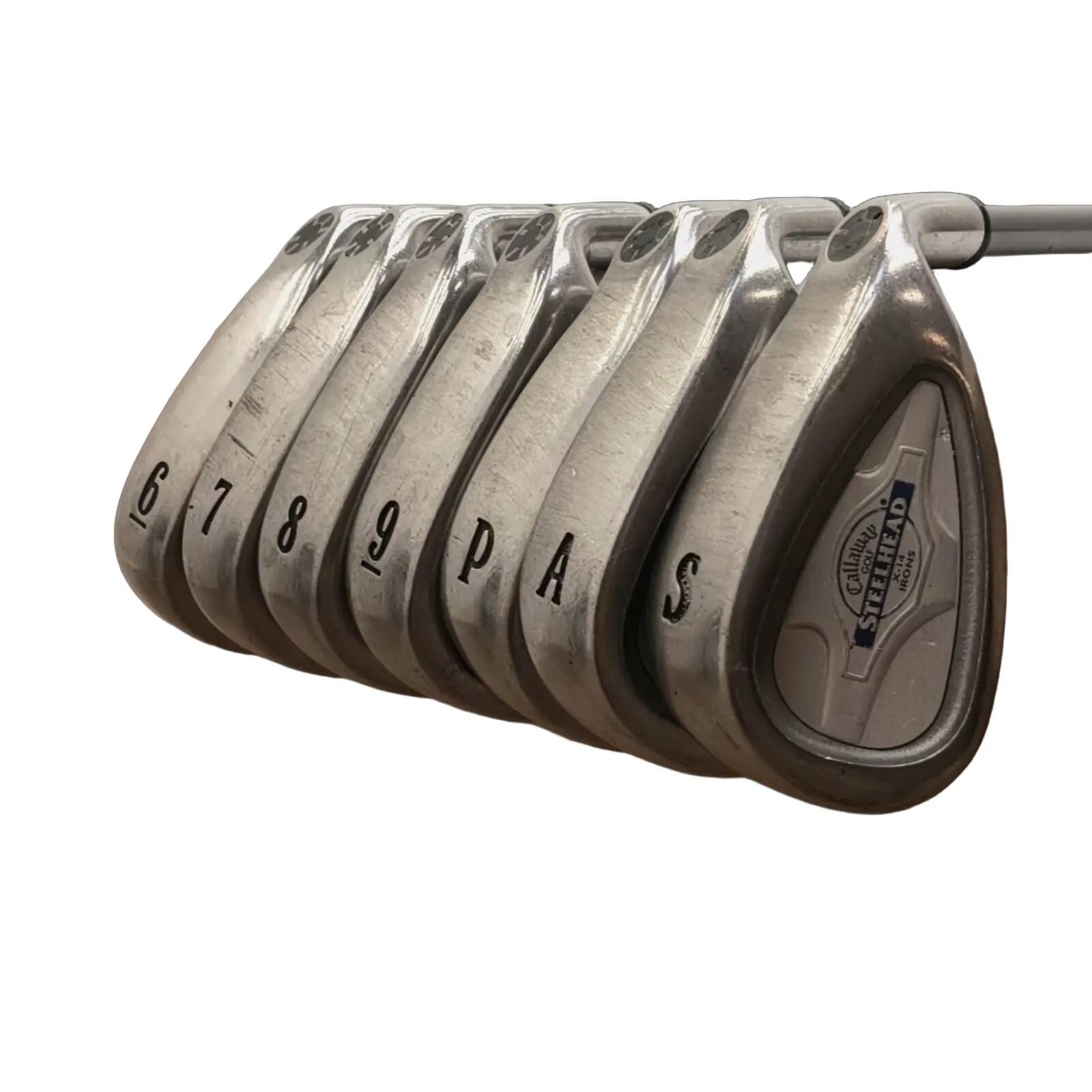 Callaway Steelhead X-14 Iron Set / 6-PW+GW+SW / Flex Regular / Graphite 3/7