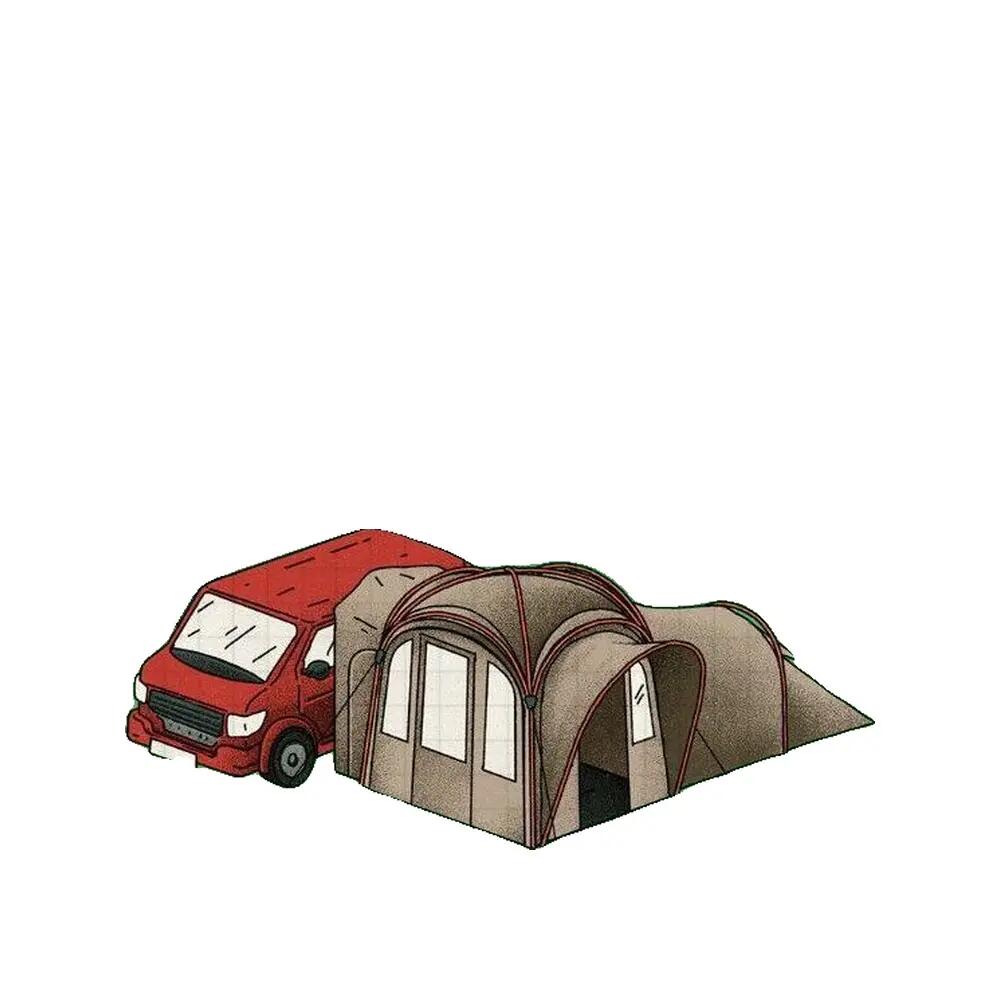 Kampa mod 250 Dune Aluminium Marron 3/3