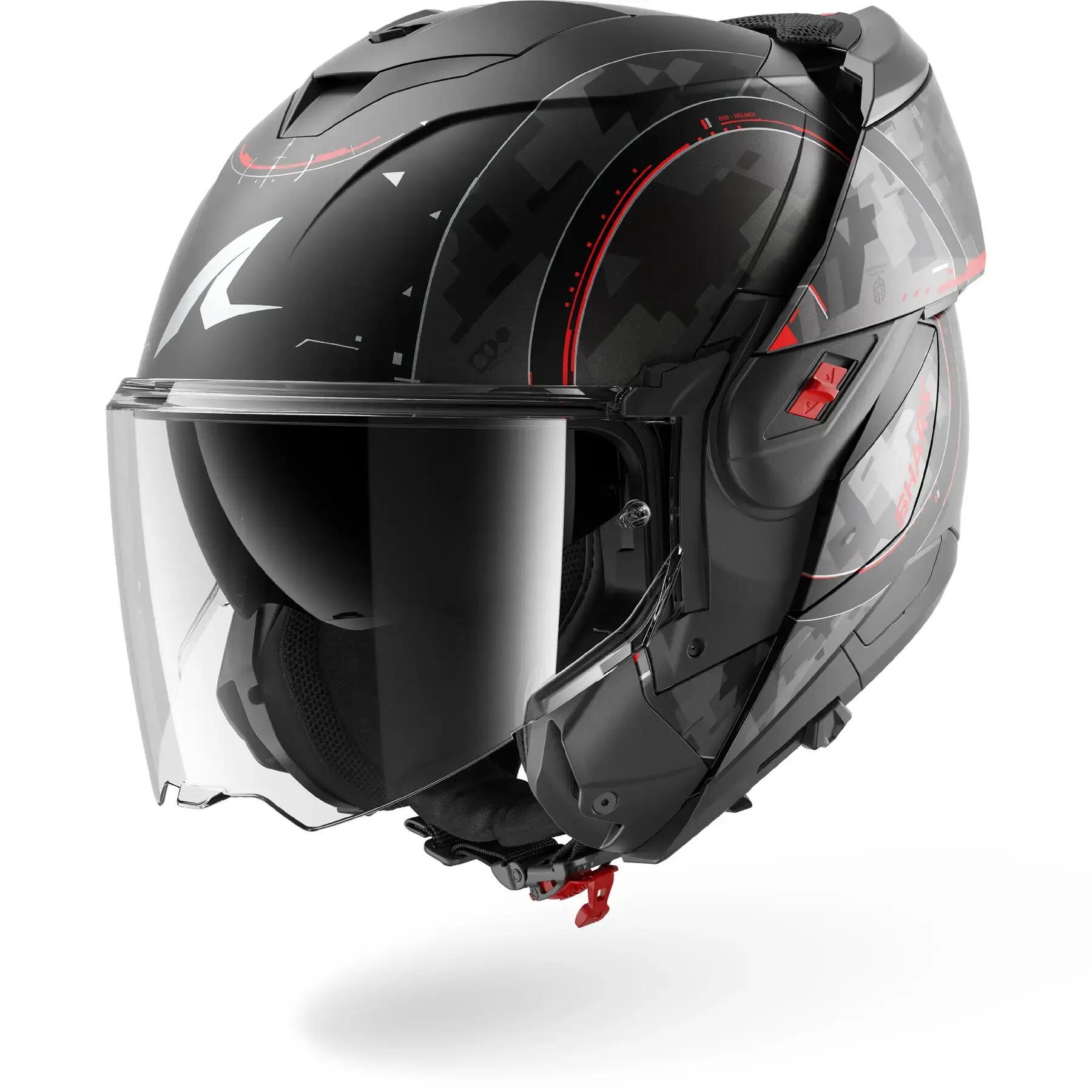 Motorrad-Integralhelm Shark OXO Gang 2/5